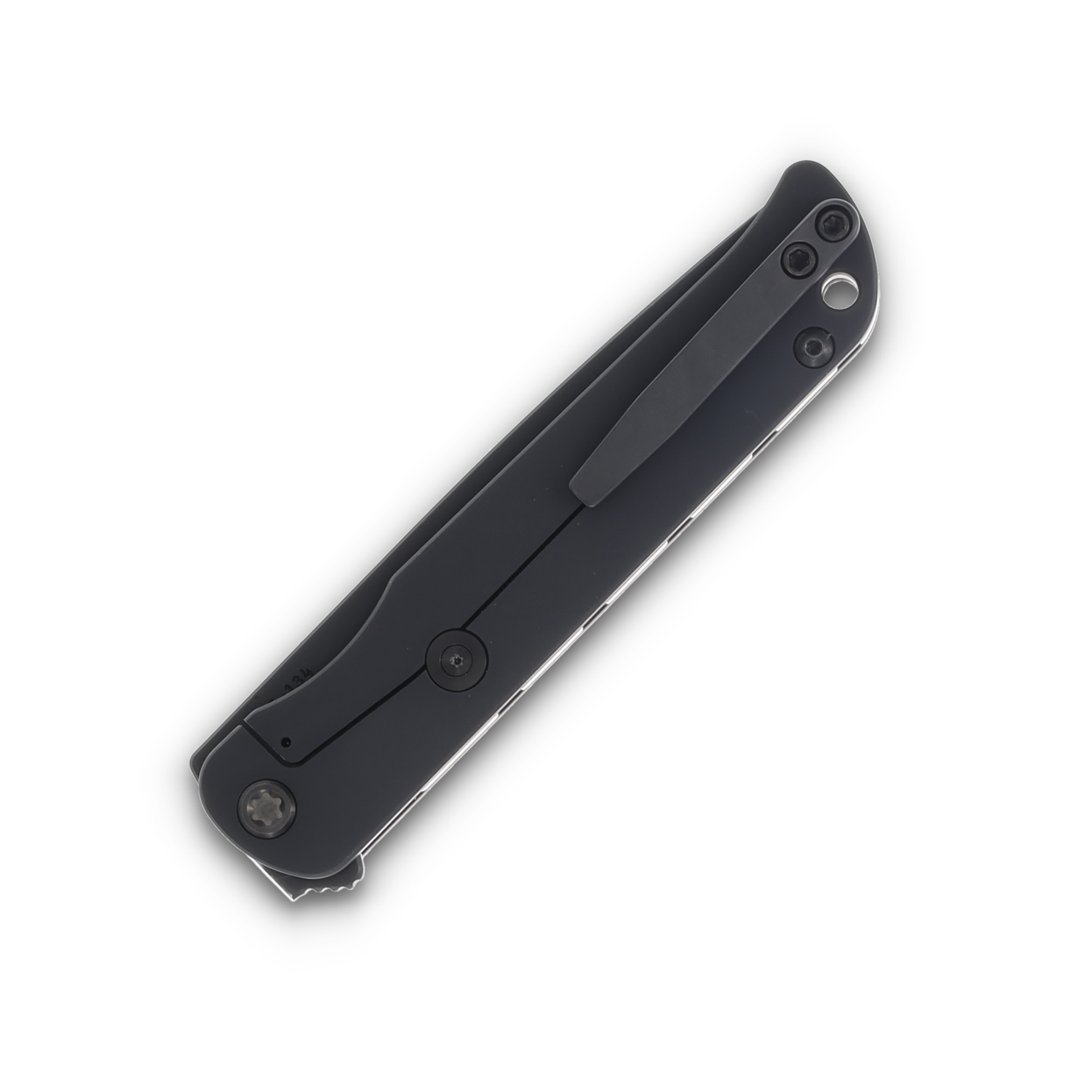 Medford T-Bone Tortoise Shell 4in Plain Black DLC Tanto Black Hardware MK2154PT-30PV-TPCP-B1 View 6