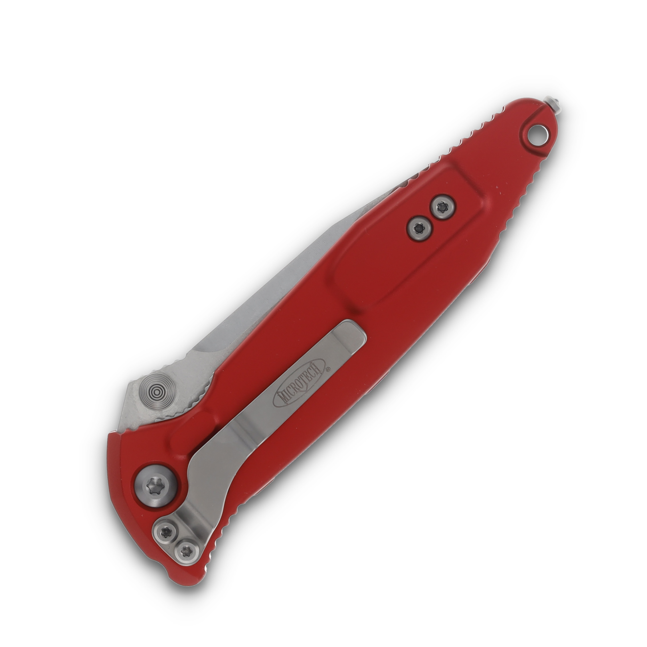 Microtech Socom EL S/E Apocalyptic Partial Serrated Red MT16011RD View 6