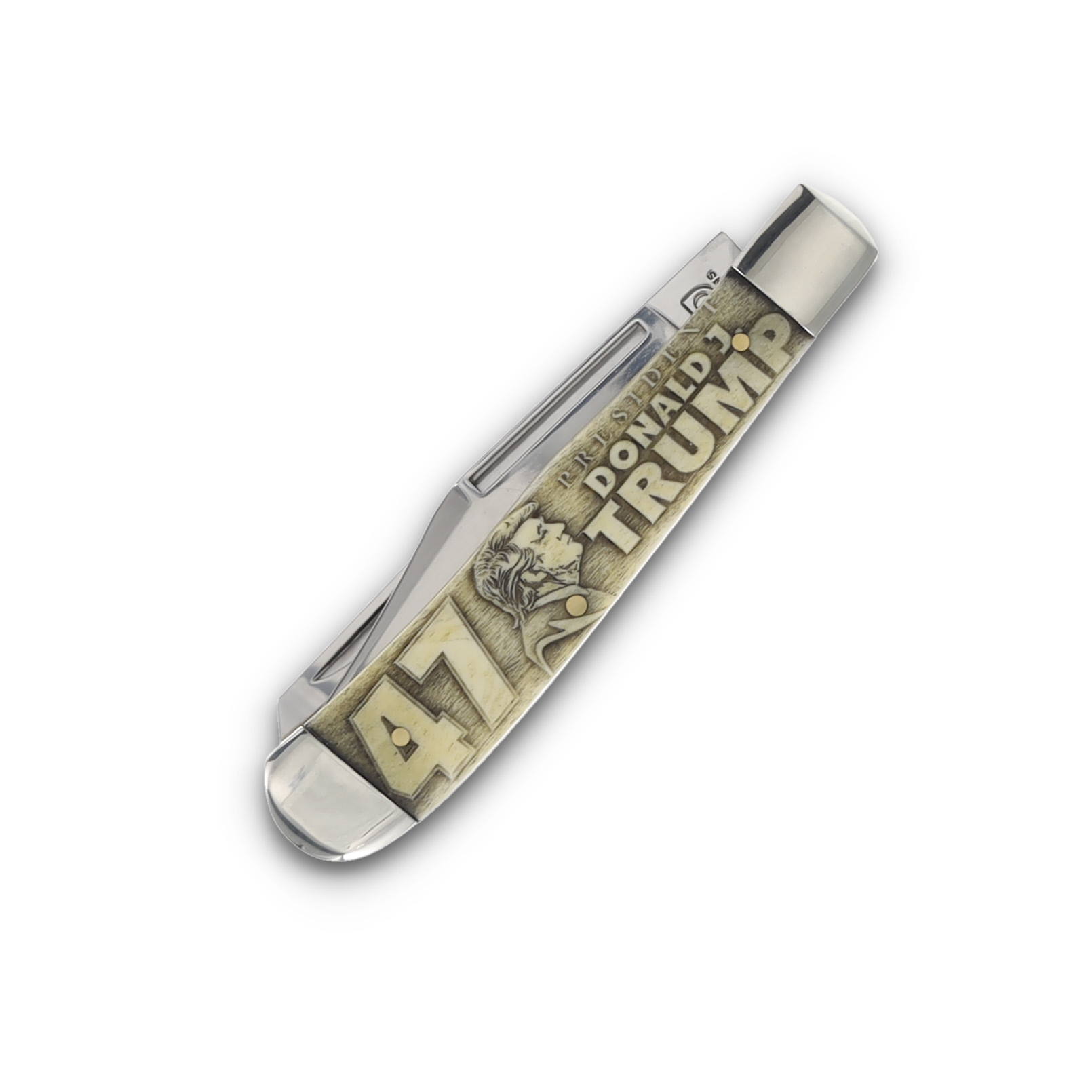 Frostwood Designs Trapper Laser Engraved Handle Donald Trump President 45/47 FRFWD002TP24 View 3