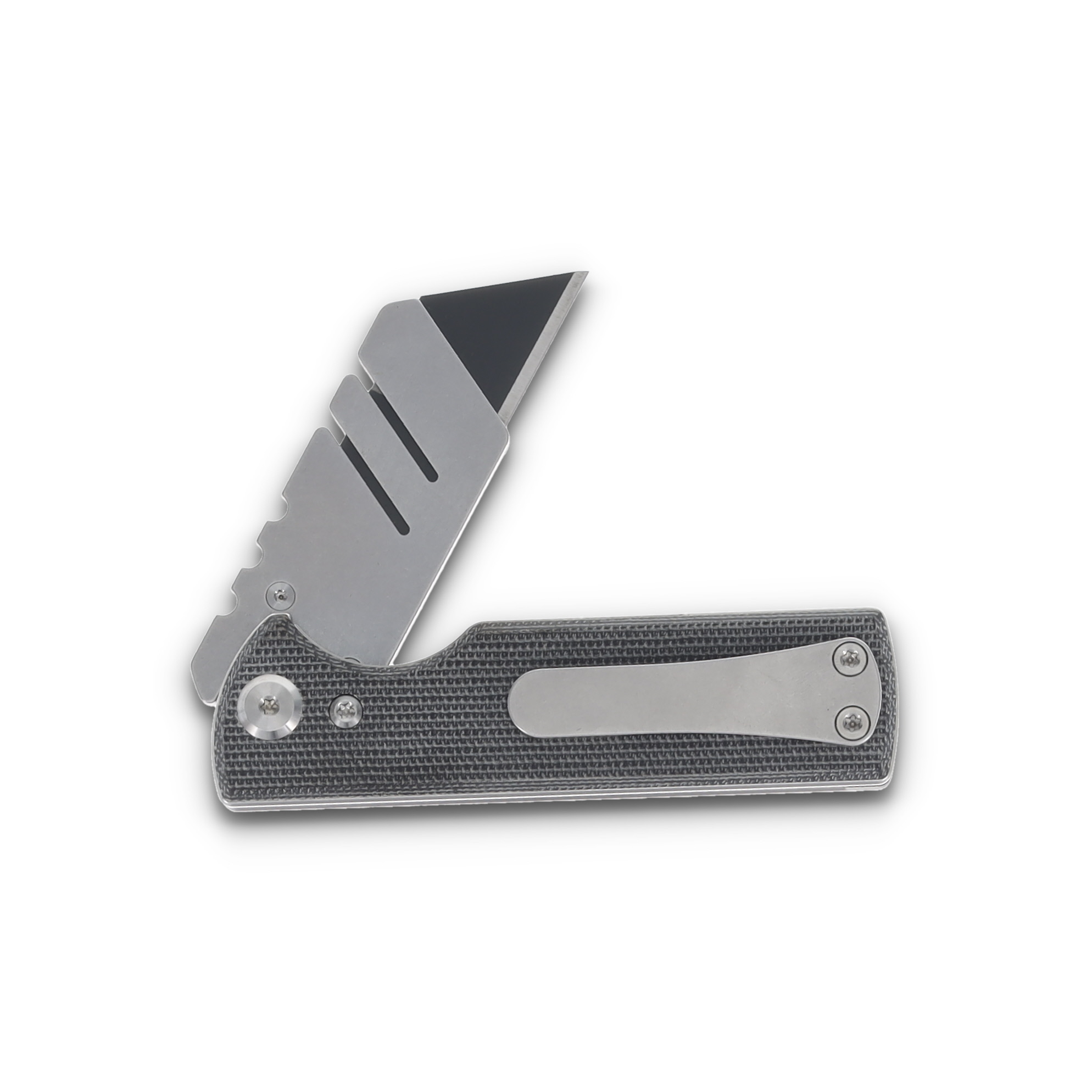 Chaves Knives Blue Label Series CHUB Flipper Stonewash Linerlock CK-7C2-5F6B-1C0-1B View 4