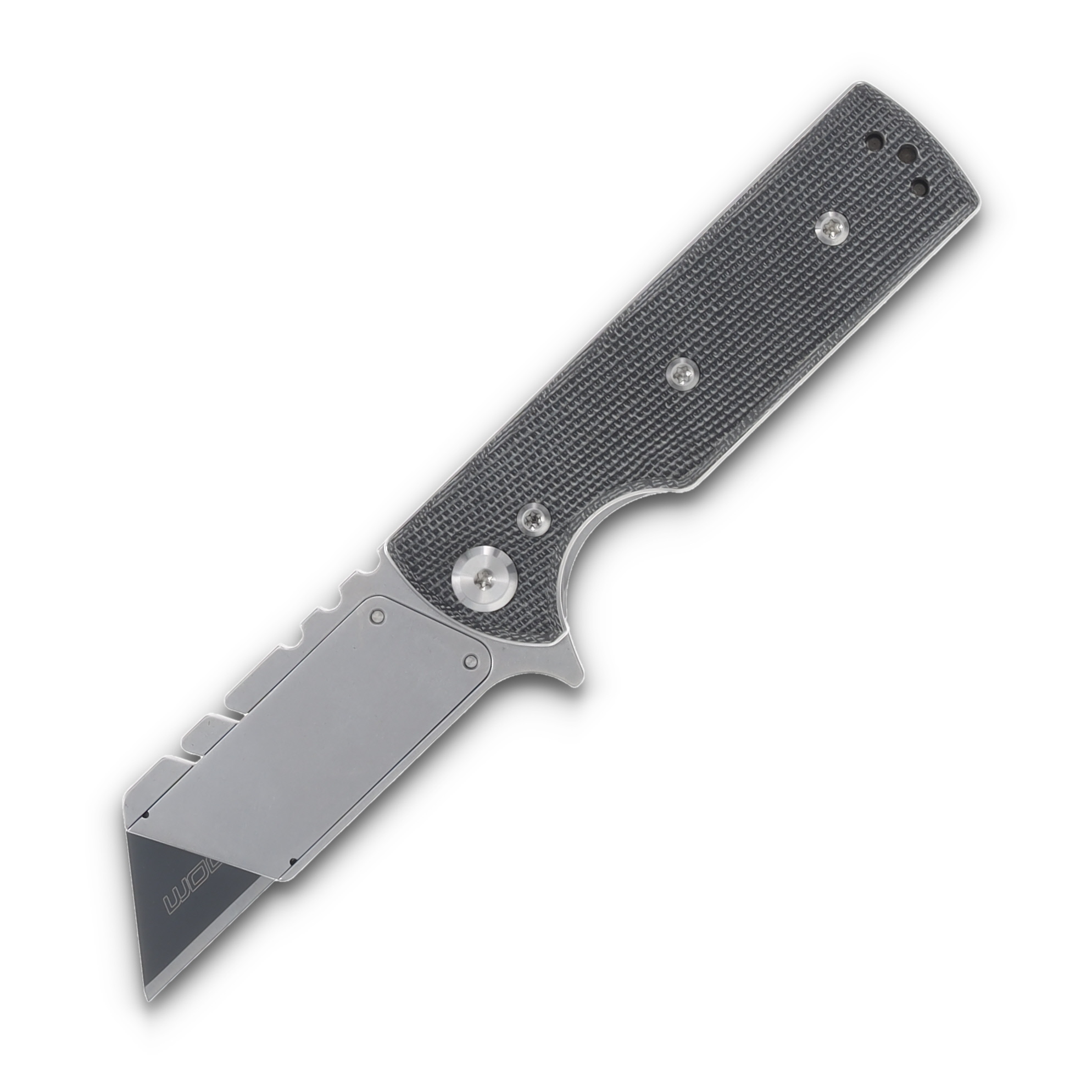 Chaves Knives Blue Label Series CHUB Flipper Stonewash Linerlock CK-7C2-5F6B-1C0-1B View 1