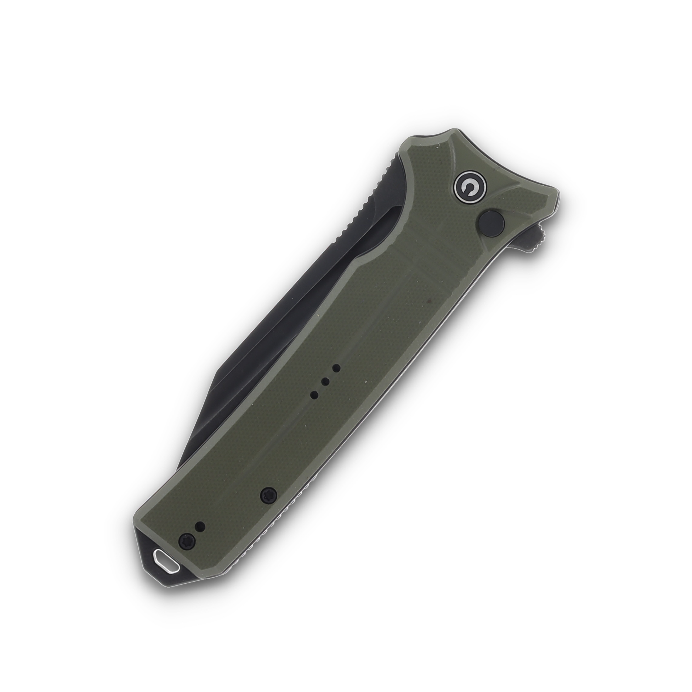 CIVIVI Neurohaptic OD Green 3.74 Inch Plain Black Stonewash Clip Point C23080-3 View 5