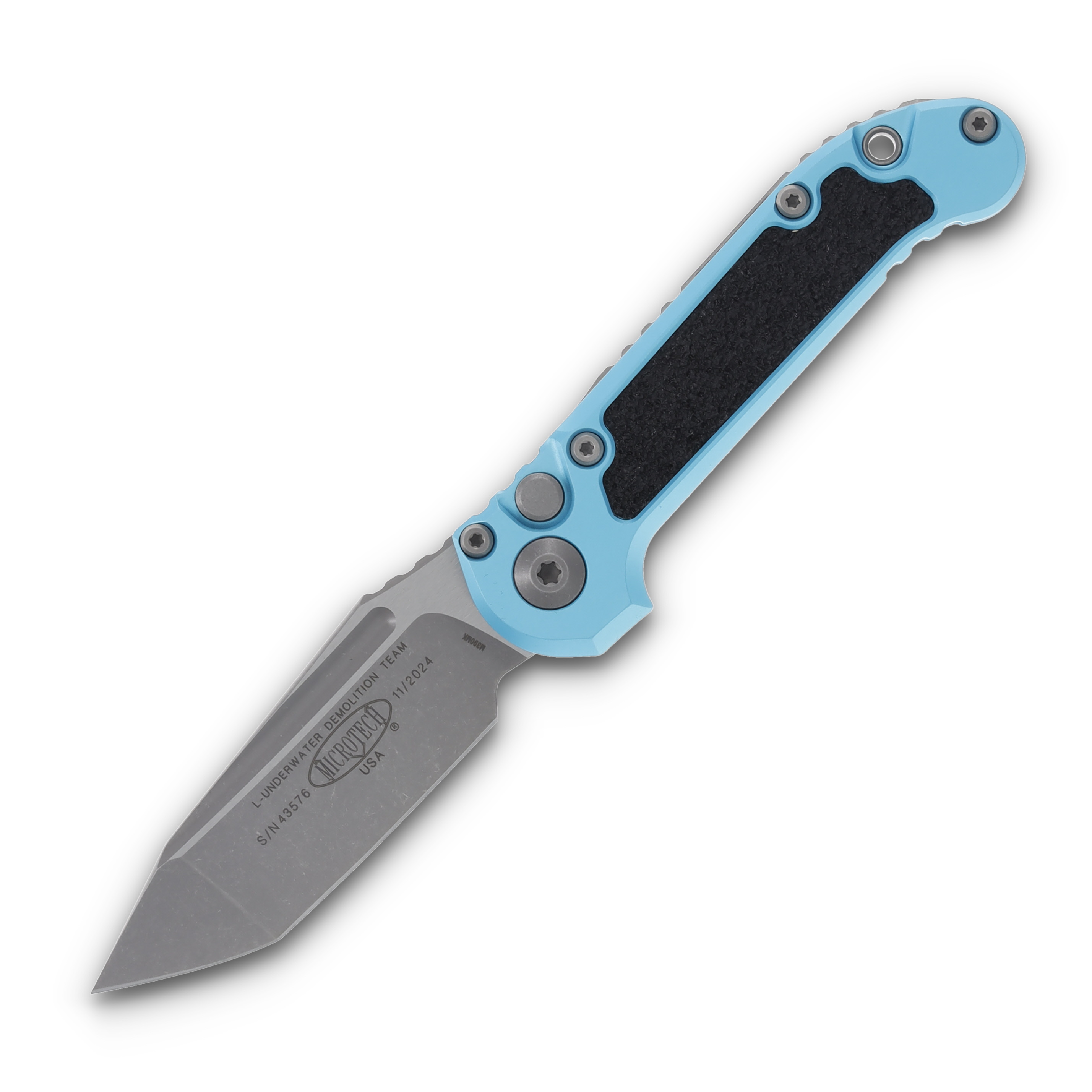 Microtech LUDT Gen III Apocalyptic Standard Turquoise AUMT113610APTQ View 1