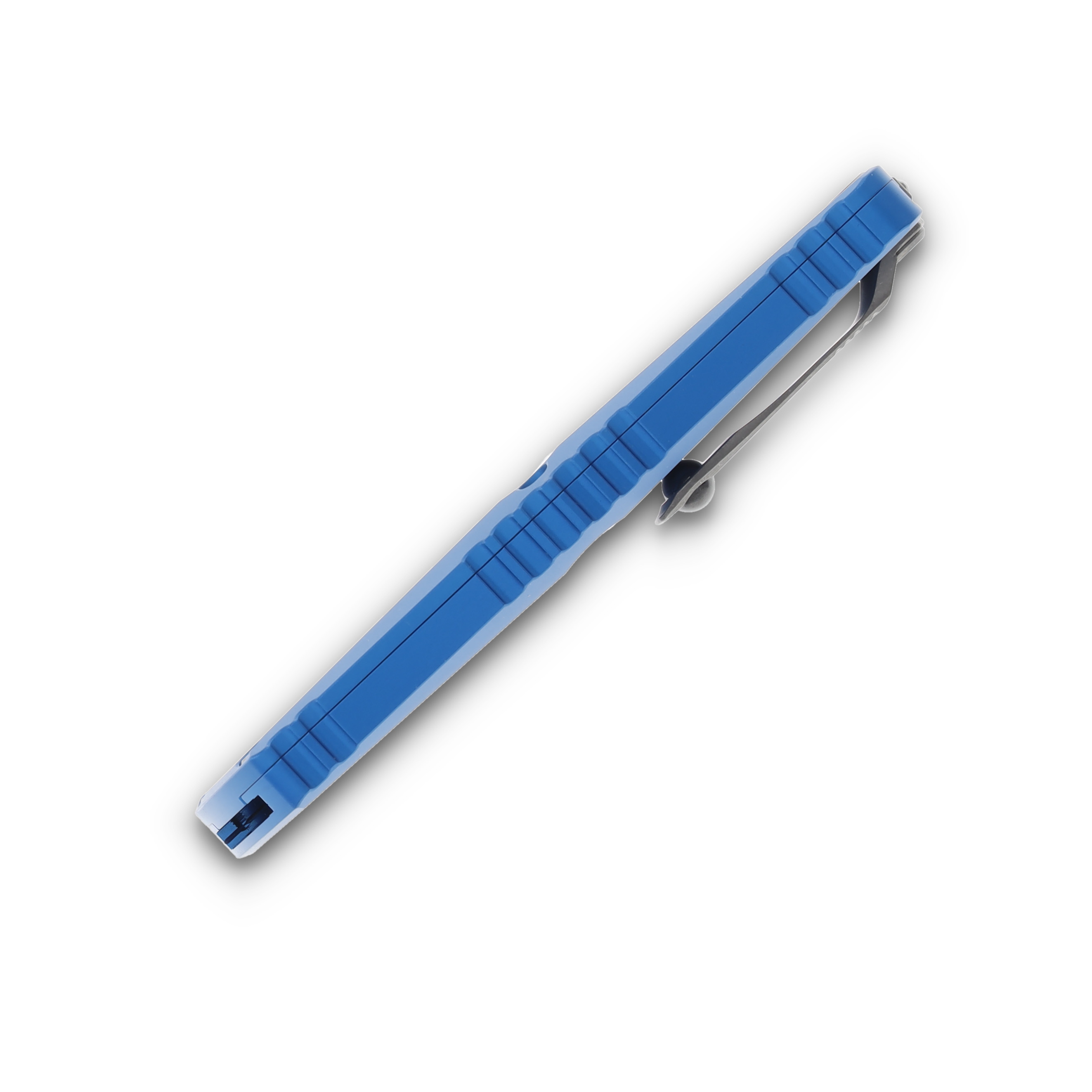 Microtech Combat Troodon OTF Gen III Apocalyptic Serrated D/E Blue AUMT114212APBL View 5
