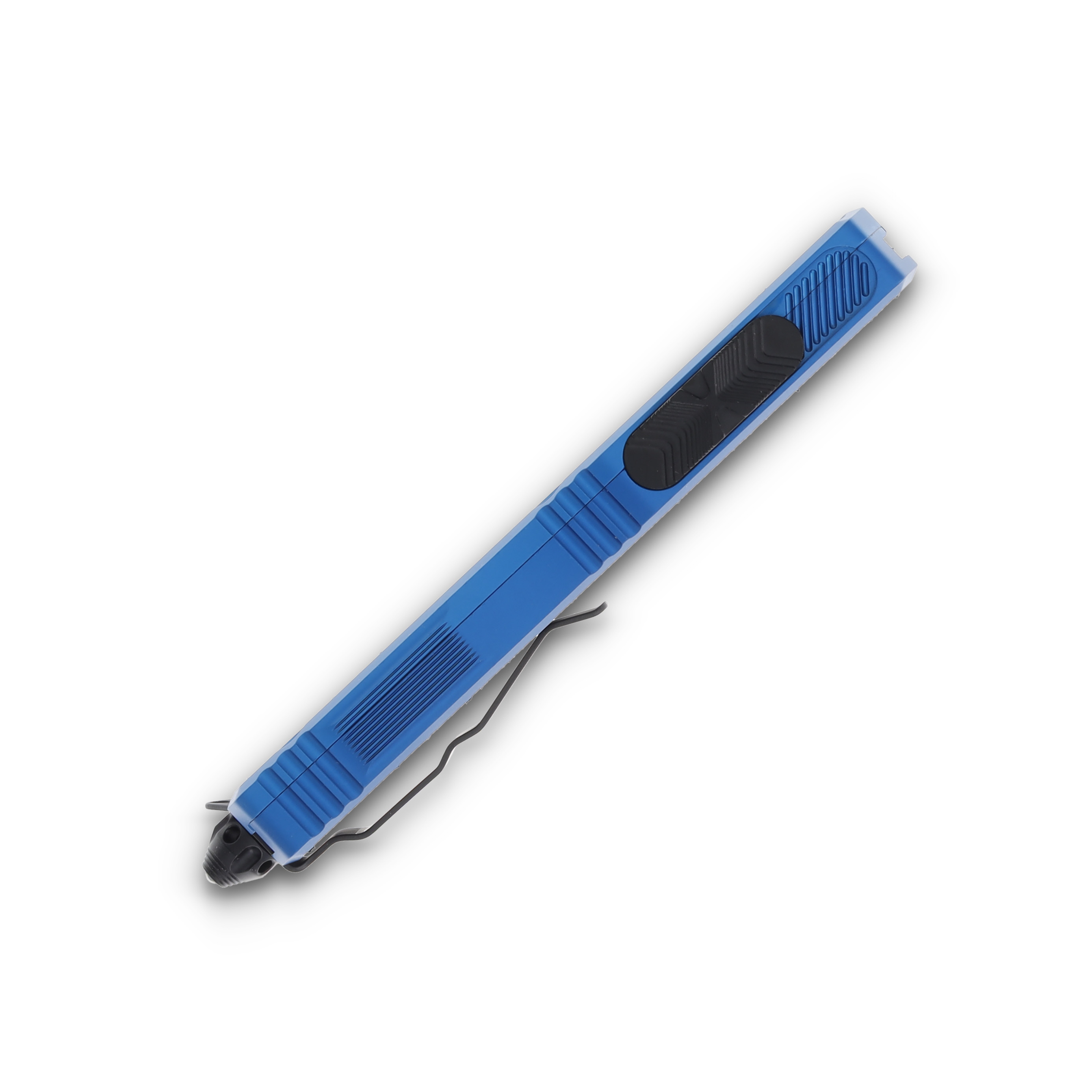 Microtech Scarab II Gen III OTF Automatic Black Standard Blade/Blue AUMT12781BL View 5