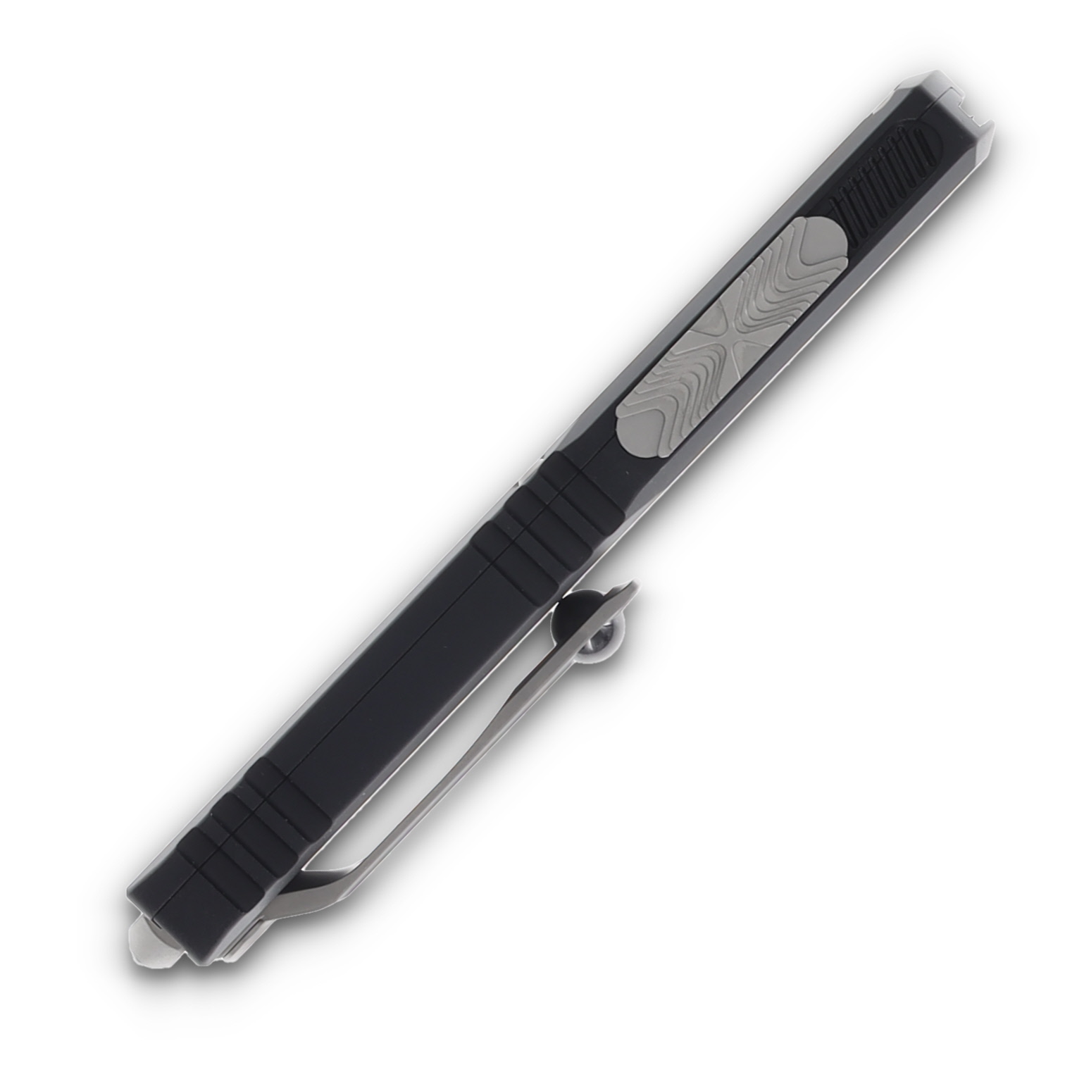 Microtech Ultratech Gen III ZBT Automatic 3.35in Serrated Double Edge Stonewash Spear Point AUMT112212 View 5