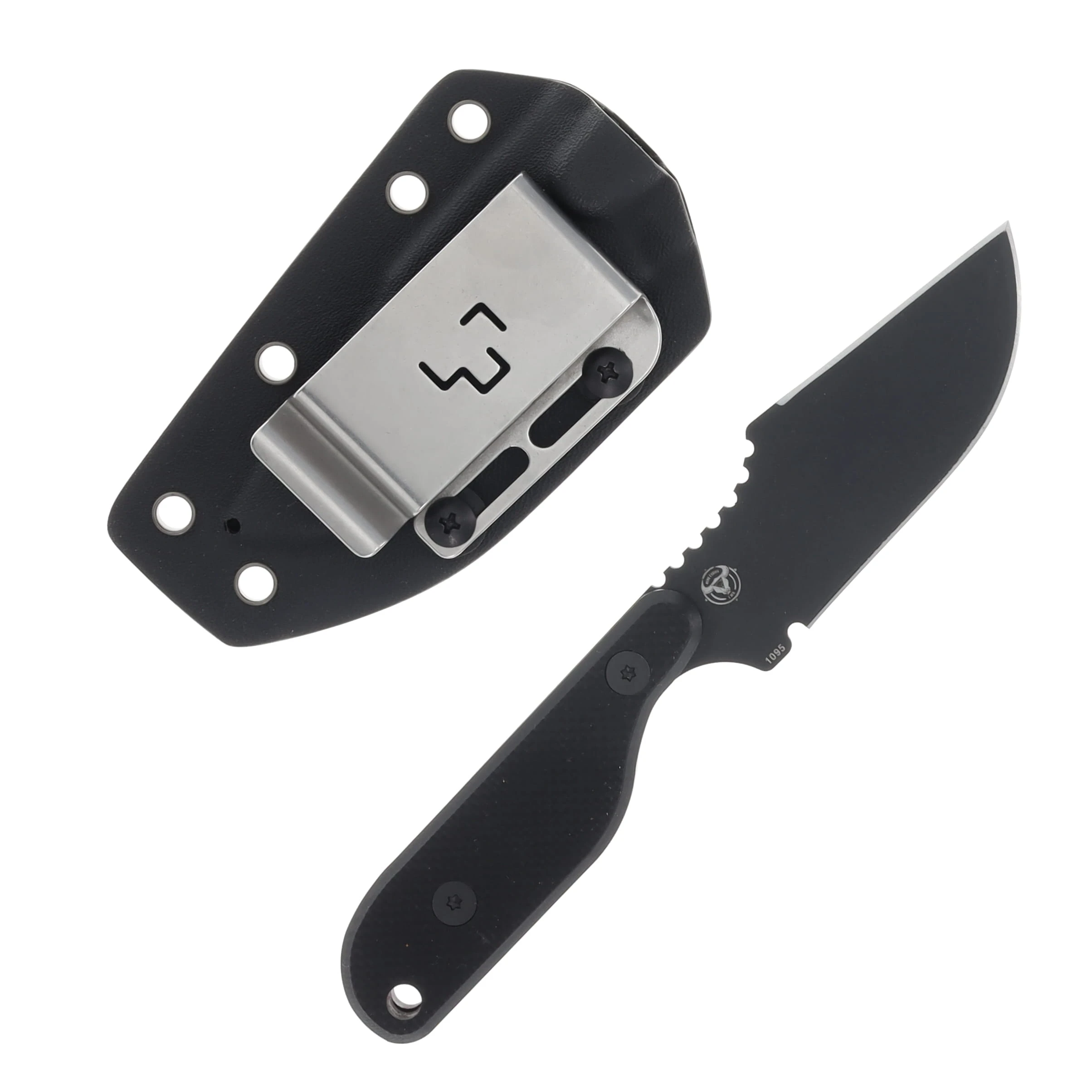 Boker Plus Kagat Fixed Blade Knife Blackout 1095 Carbon Steel/G-10 BK02BP0001 View 2