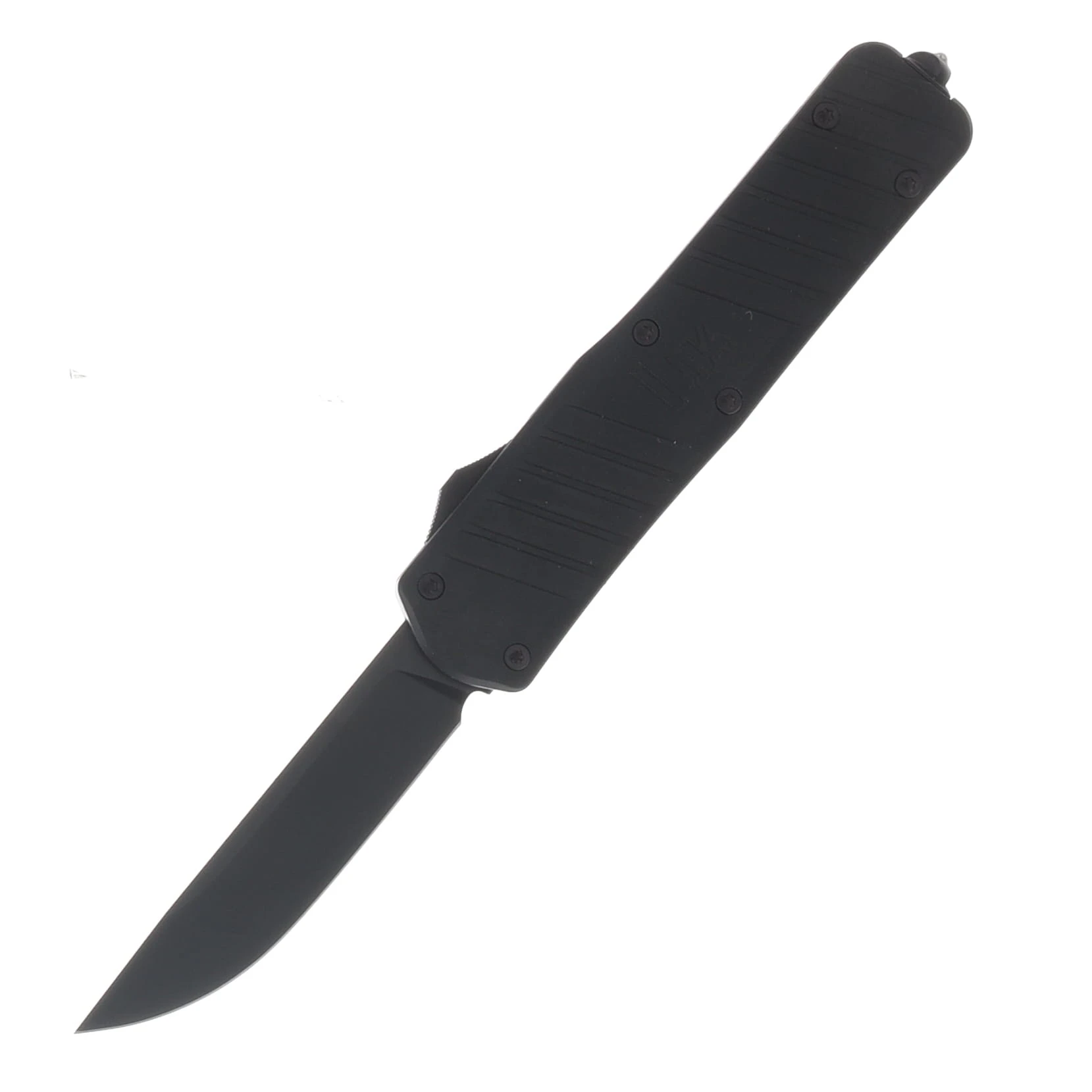 Boker Heckler & Koch SP01 OTF Automatic Knife Black D2 Steel Blade Black Handles AUBK06HK002 View 1