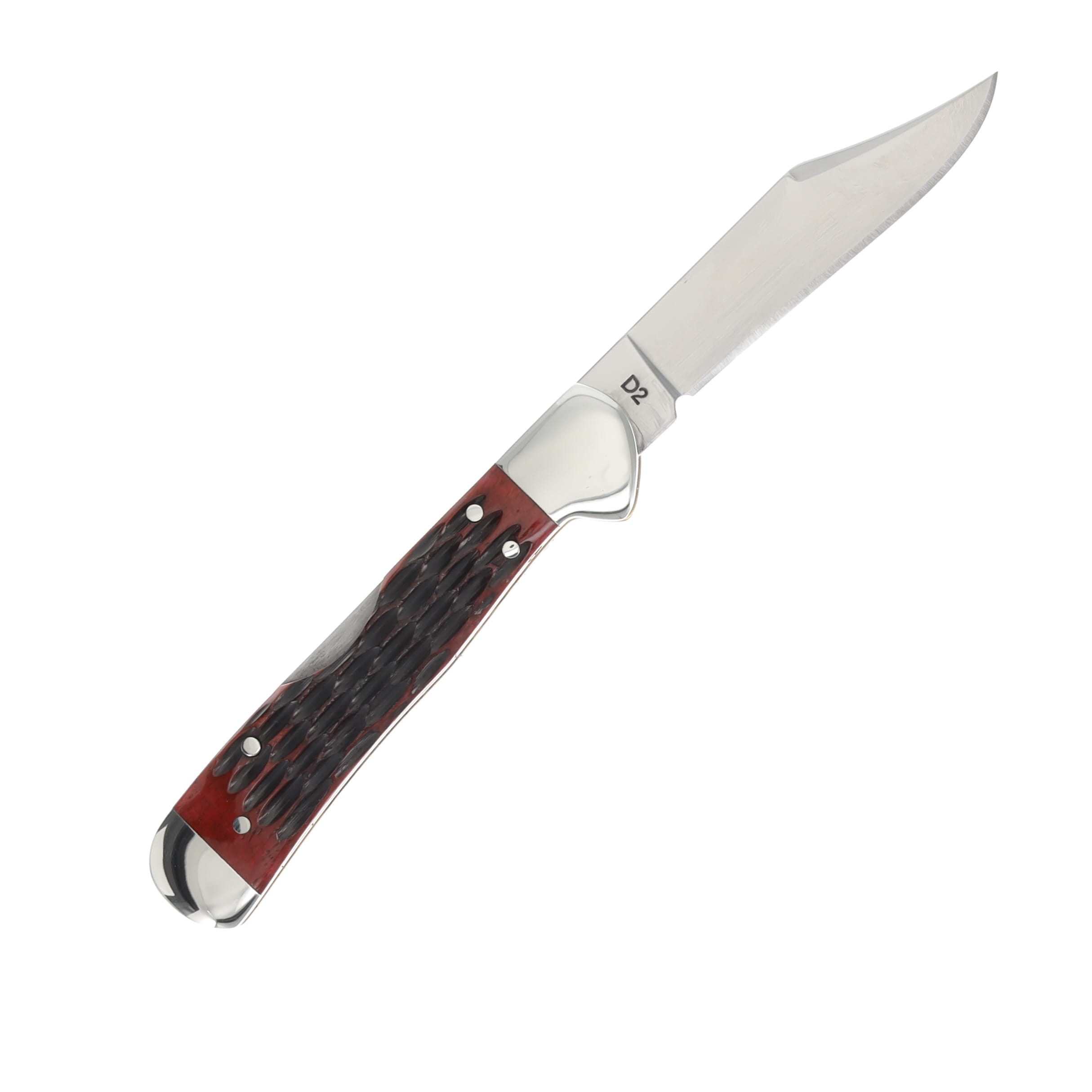 Boker TS 2.0 Copperhead Backlock Folding Knife Red Bone BK110874 View 2
