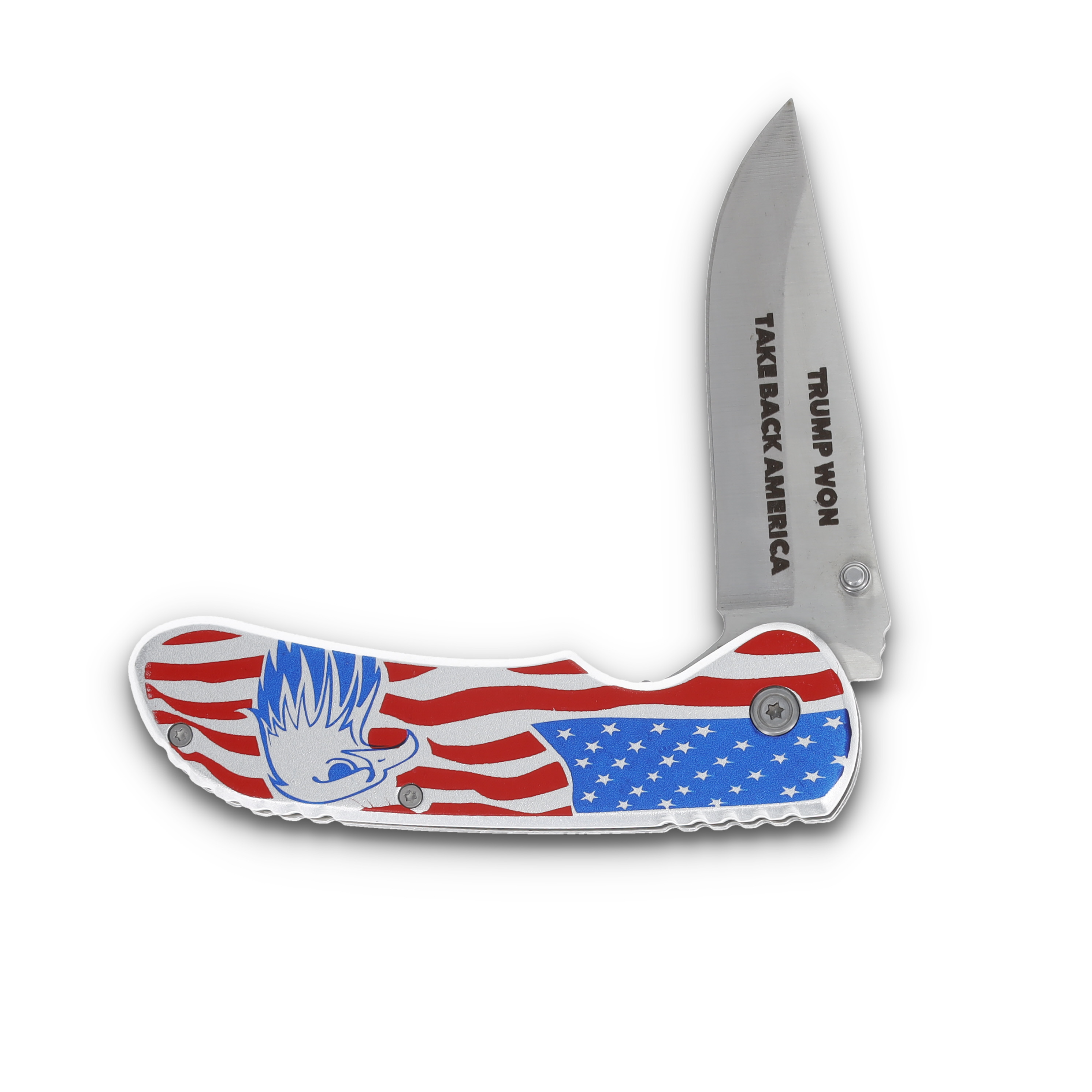 SZCO Supplies Trump Won Take Back America Flag & Eagle Folder TRV-0443 View 3