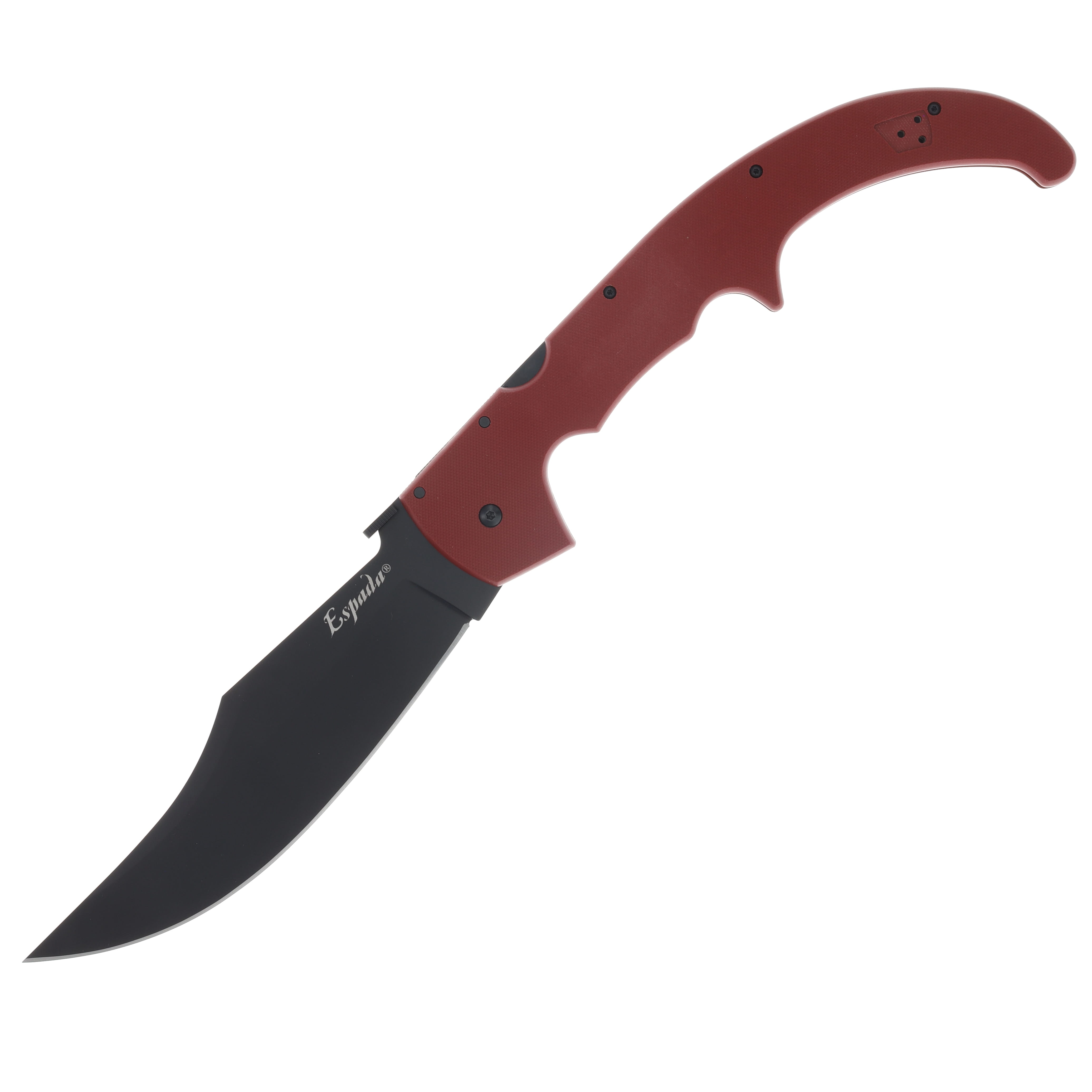 Cold Steel Espada XL Folding Knife Ruby Red G10 7.5in Black Clip Point CS-62MGC-RRBK View 1