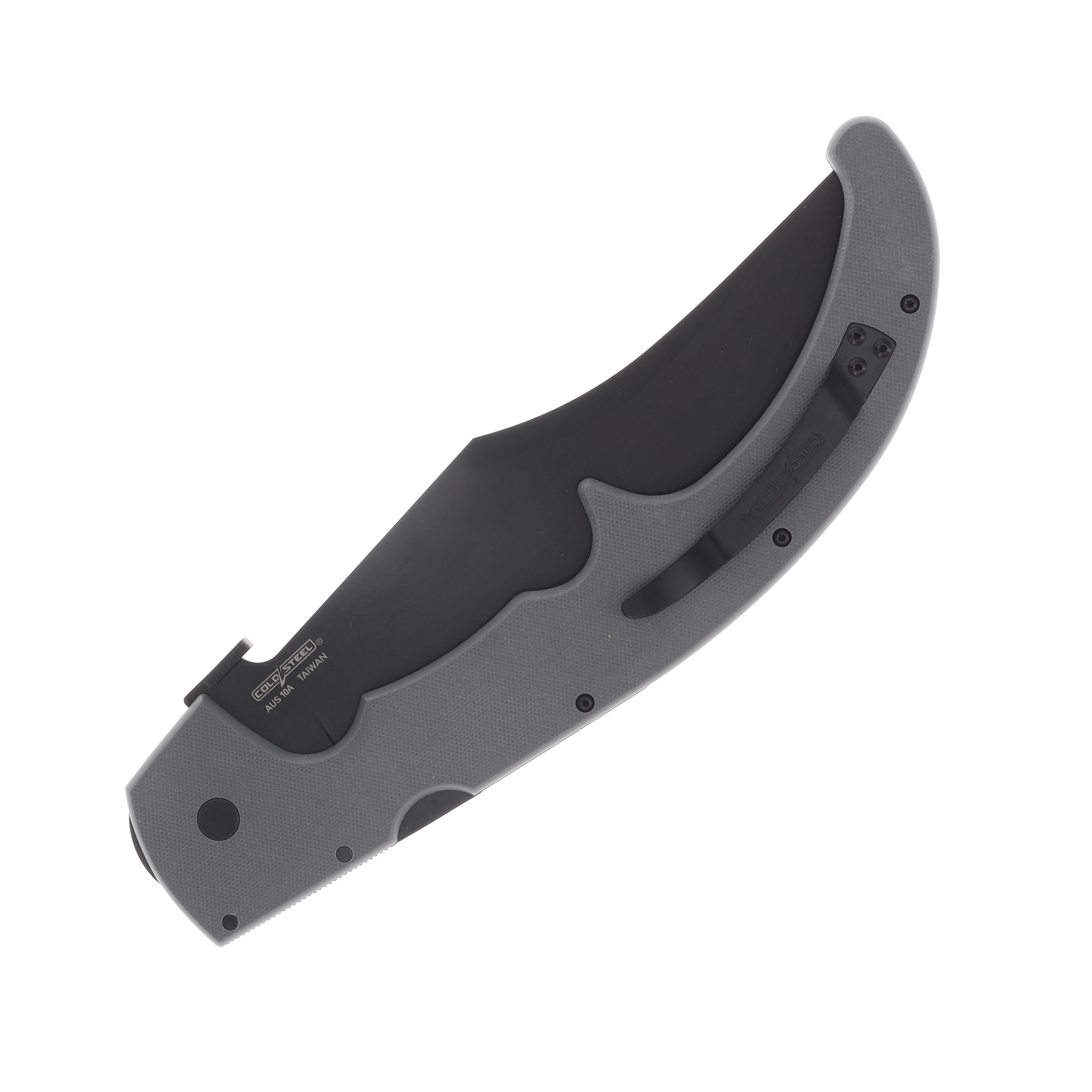Cold Steel Espada XL G10 Gray 7.5in Black Plain Clip Point Blade CS-62MGC-GRBK View 5