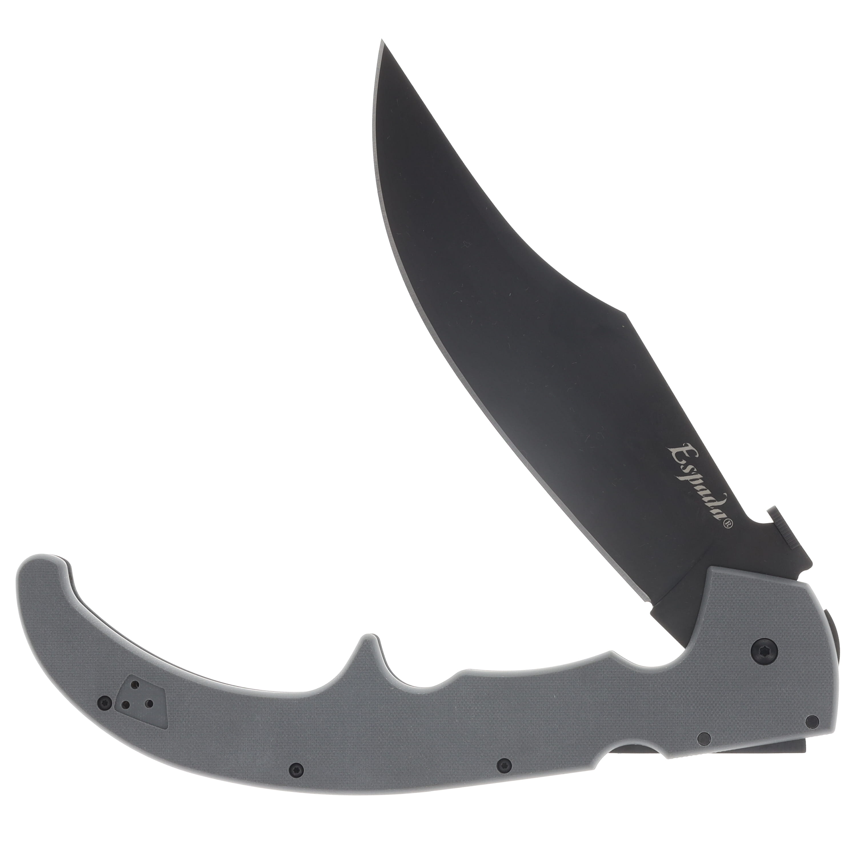 Cold Steel Espada XL G10 Gray 7.5in Black Plain Clip Point Blade CS-62MGC-GRBK View 3