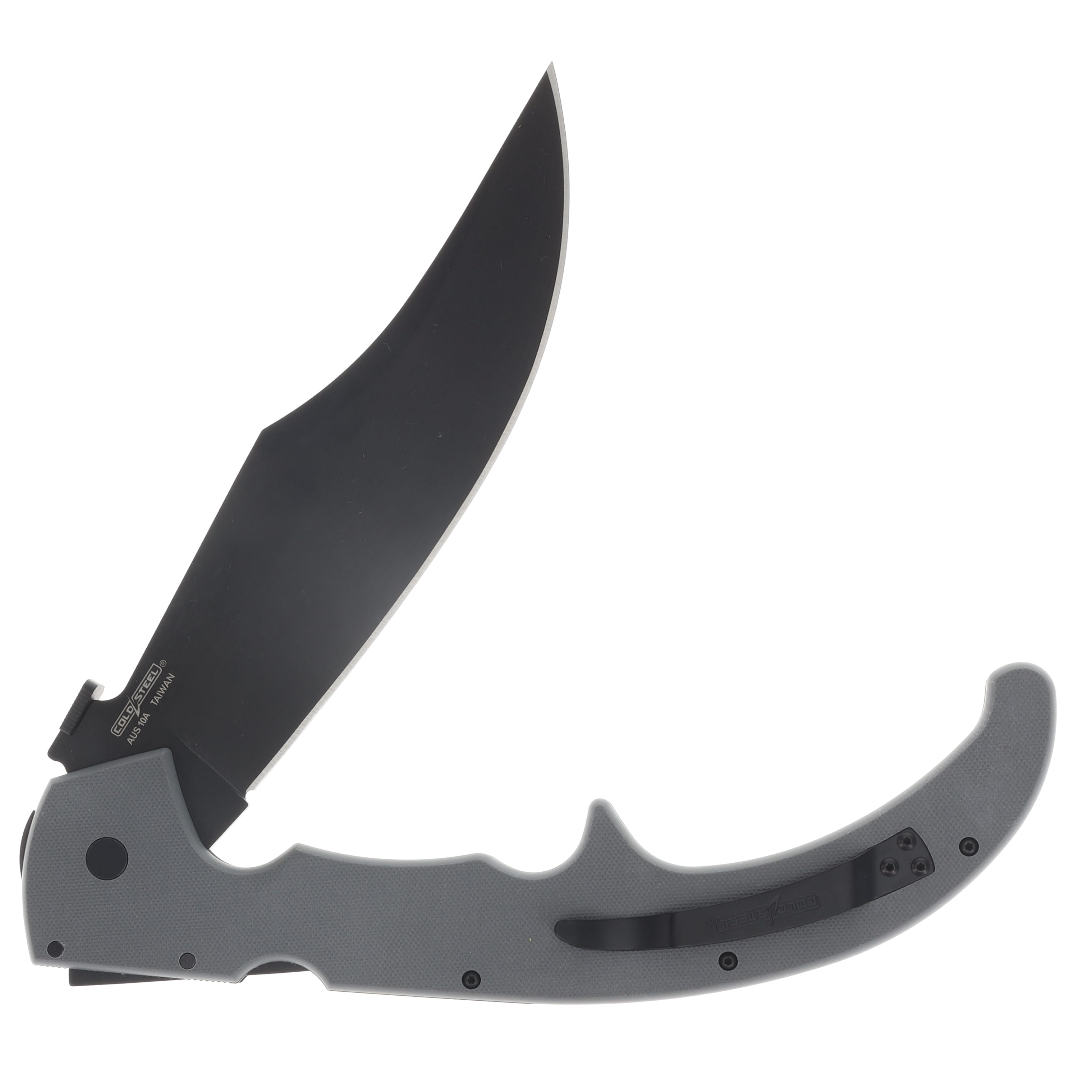 Cold Steel Espada XL G10 Gray 7.5in Black Plain Clip Point Blade CS-62MGC-GRBK View 4