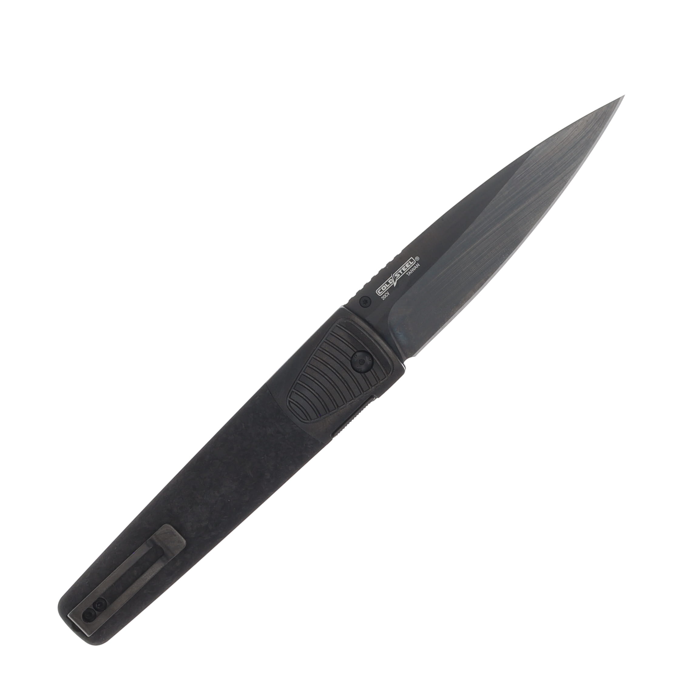 Cold Steel Caledonian Edge 60 Series Folding Knife 4.25in Black Spear Point CS-FL-42CLD View 2