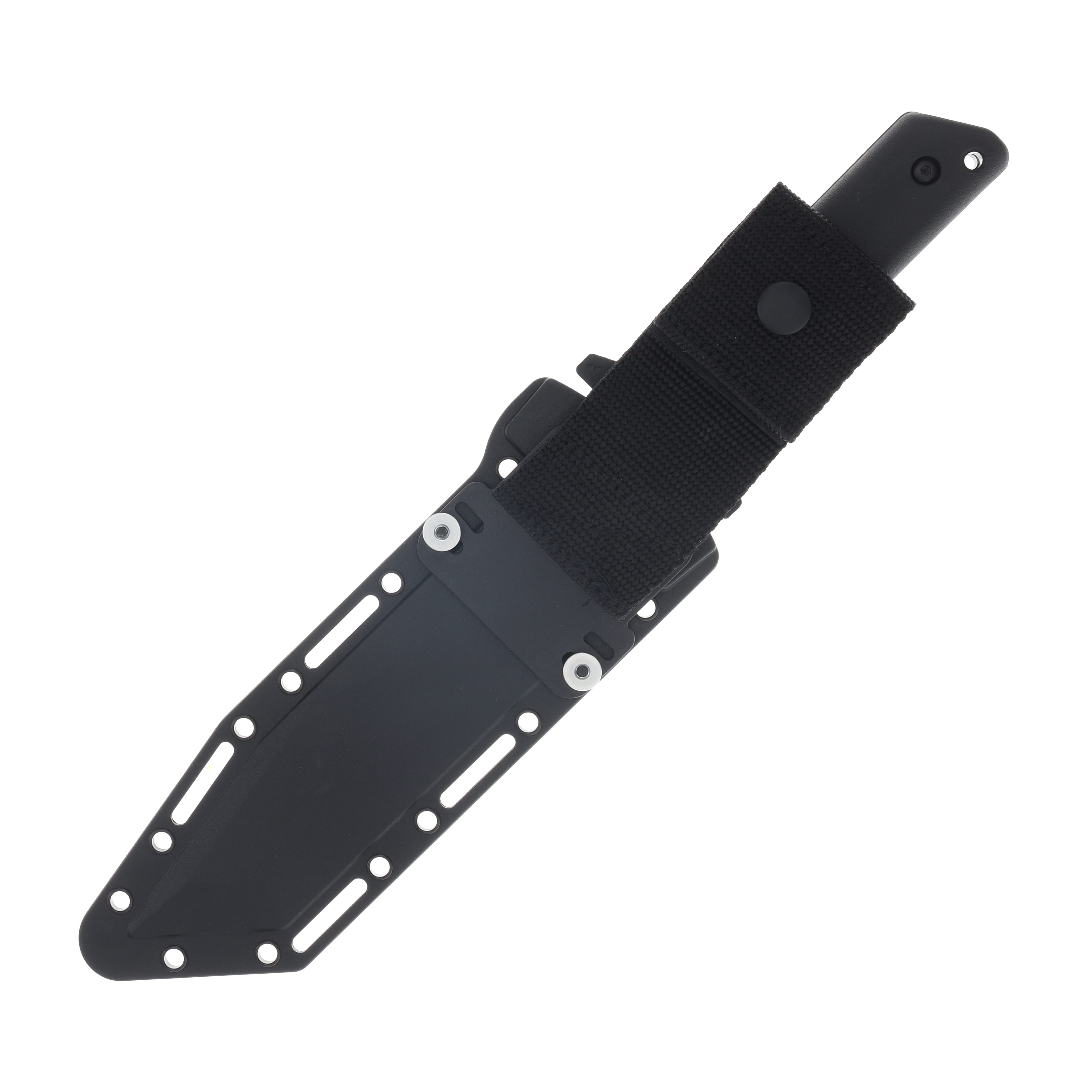 Cold Steel G.I. Tanto 7in Black Plain Carbon Steel Fixed Blade Knife CS-80PGTK View 5