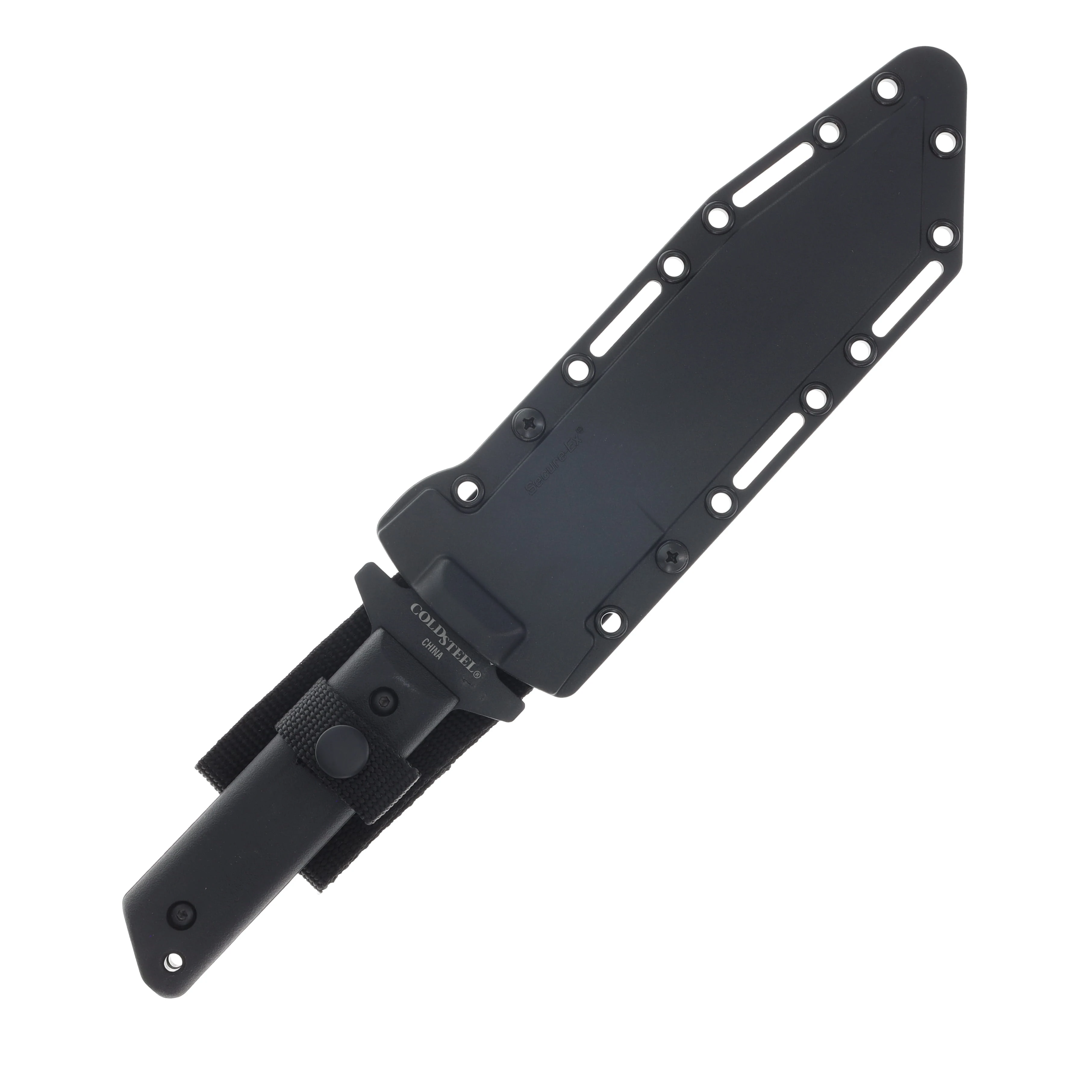 Cold Steel G.I. Tanto 7in Black Plain Carbon Steel Fixed Blade Knife CS-80PGTK View 4