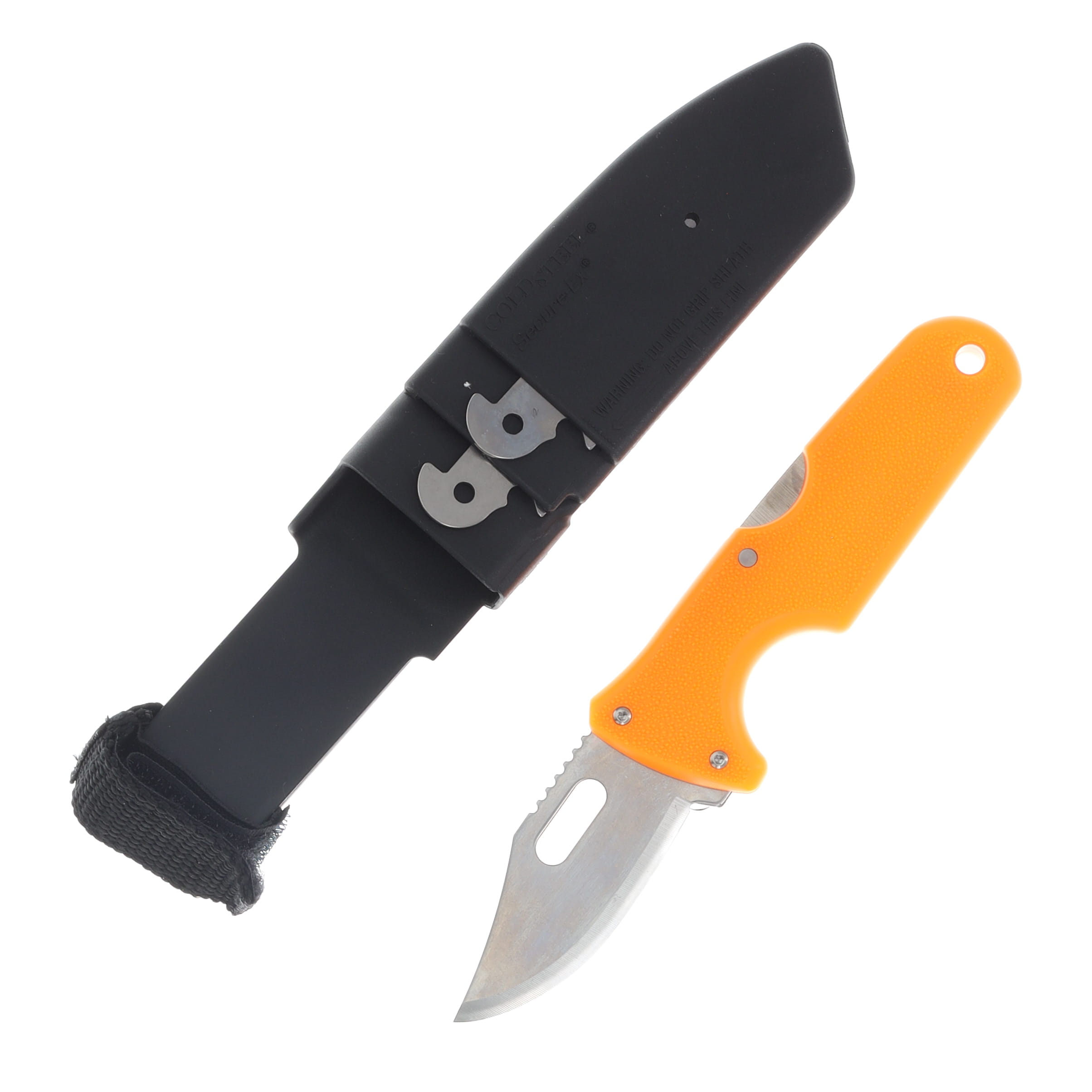 Cold Steel Click N Cut Hunters Fixed Blade Orange Blaze 2.5in Blades CS-40ALZ View 3