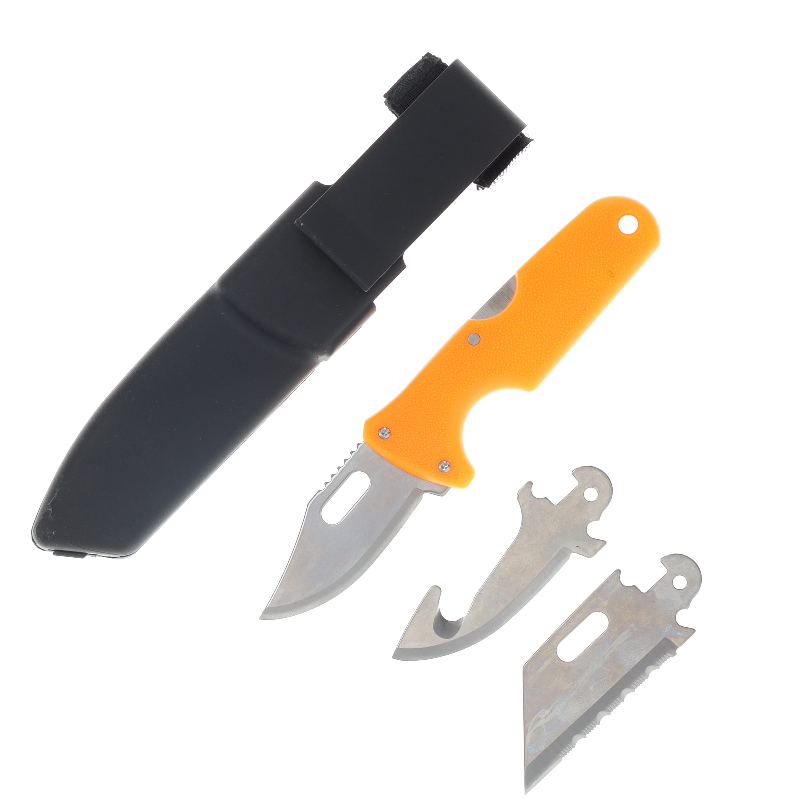 Cold Steel Click N Cut Hunters Fixed Blade Orange Blaze 2.5in Blades CS-40ALZ View 2