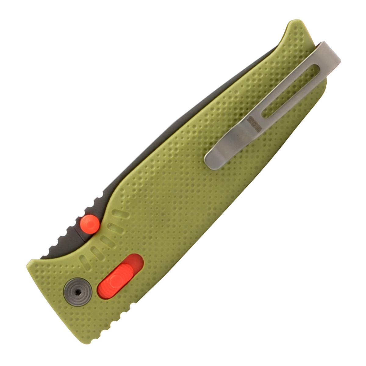 Sog Altair XR Folding Knife Field Green GRN 3.2” Bead Blast Drop Point SOG-12-79-03-57 View 2