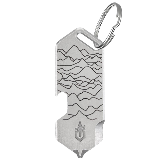 Gerber Shard DT Keychain Multi-Tool Silver Hill Pattern Pattern 3-in-1 G1075360 View 3
