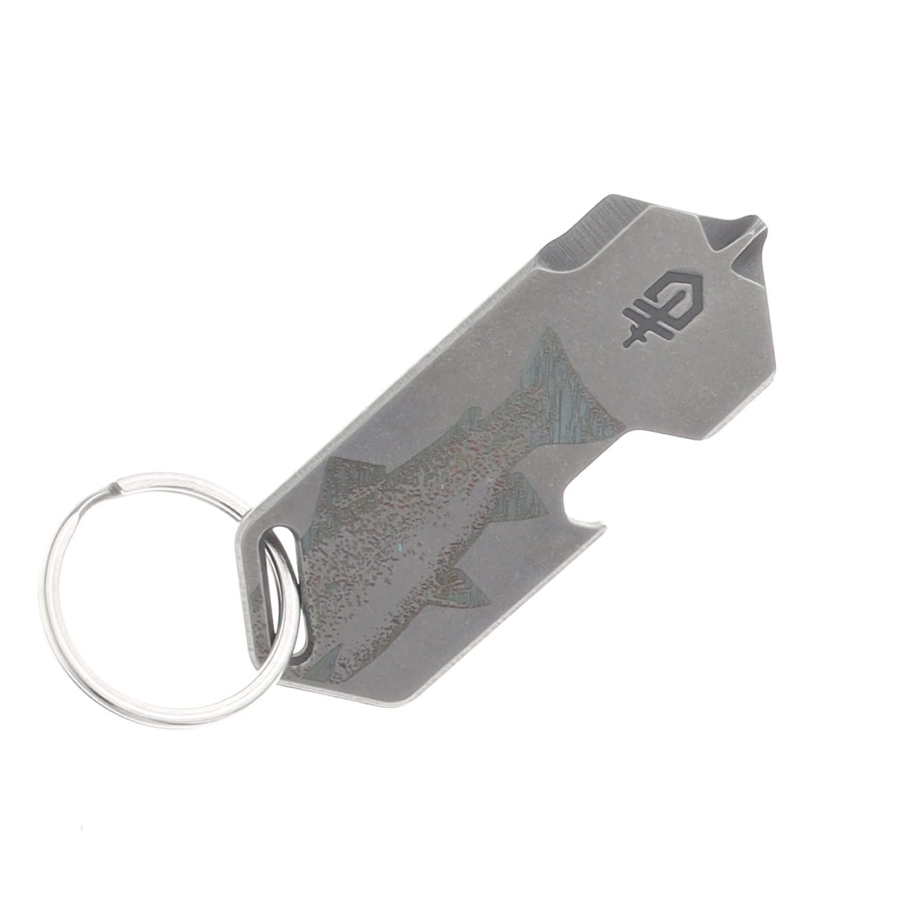 Gerber Shard DT Keychain Multi-Tool Silver Fish Pattern Pattern 3
