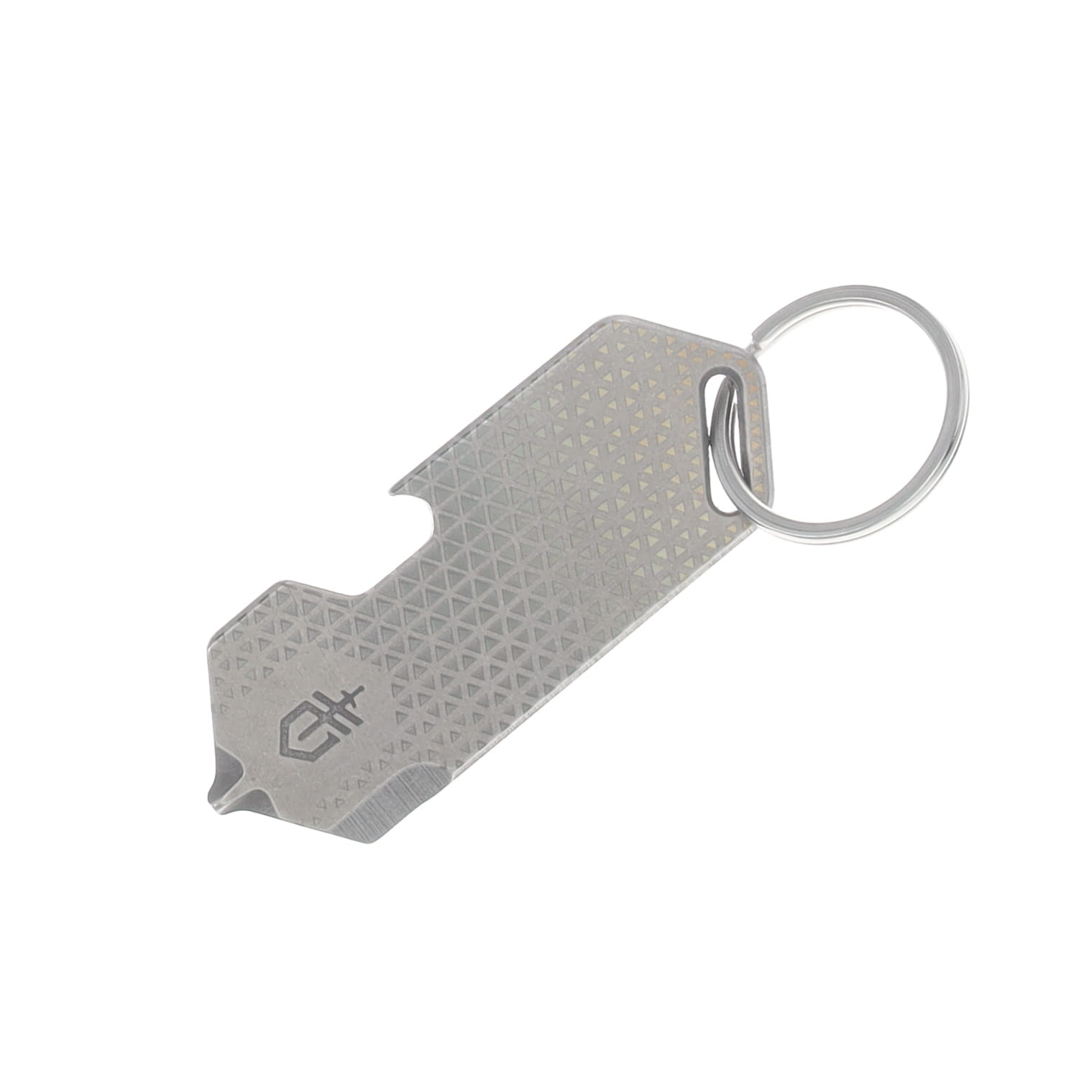 Gerber Shard DT Keychain Multi-Tool Silver Triangle Pattern Pattern 3-in-1 G1074008 View 1