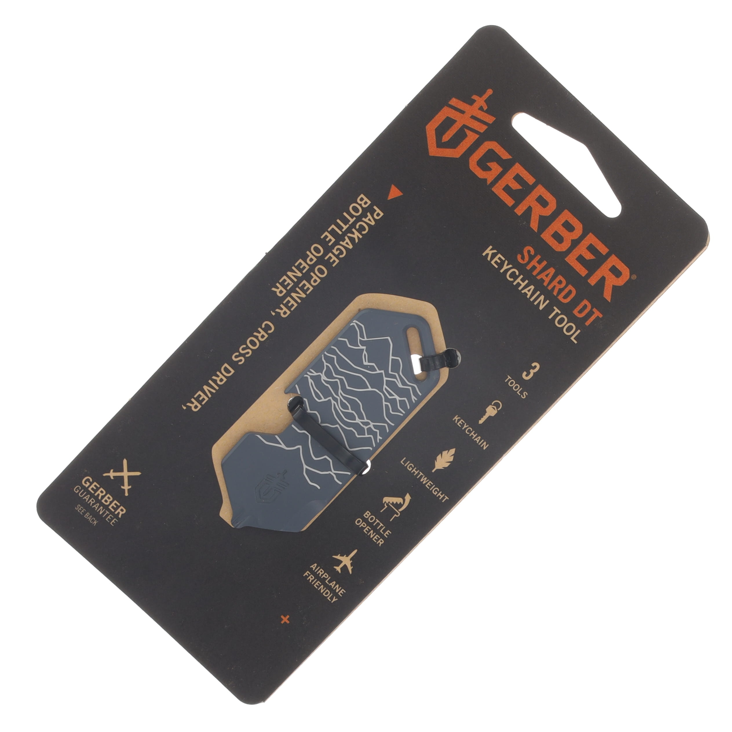 Gerber Shard DT Keychain Multi-Tool Urban Blue Hill Pattern Pattern 3-in-1 G1075359 View 5