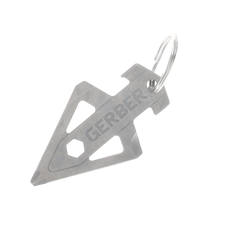 Gerber Broadhead Keychain Multi-Tool Silver 5-in-1 G1074045 View 1