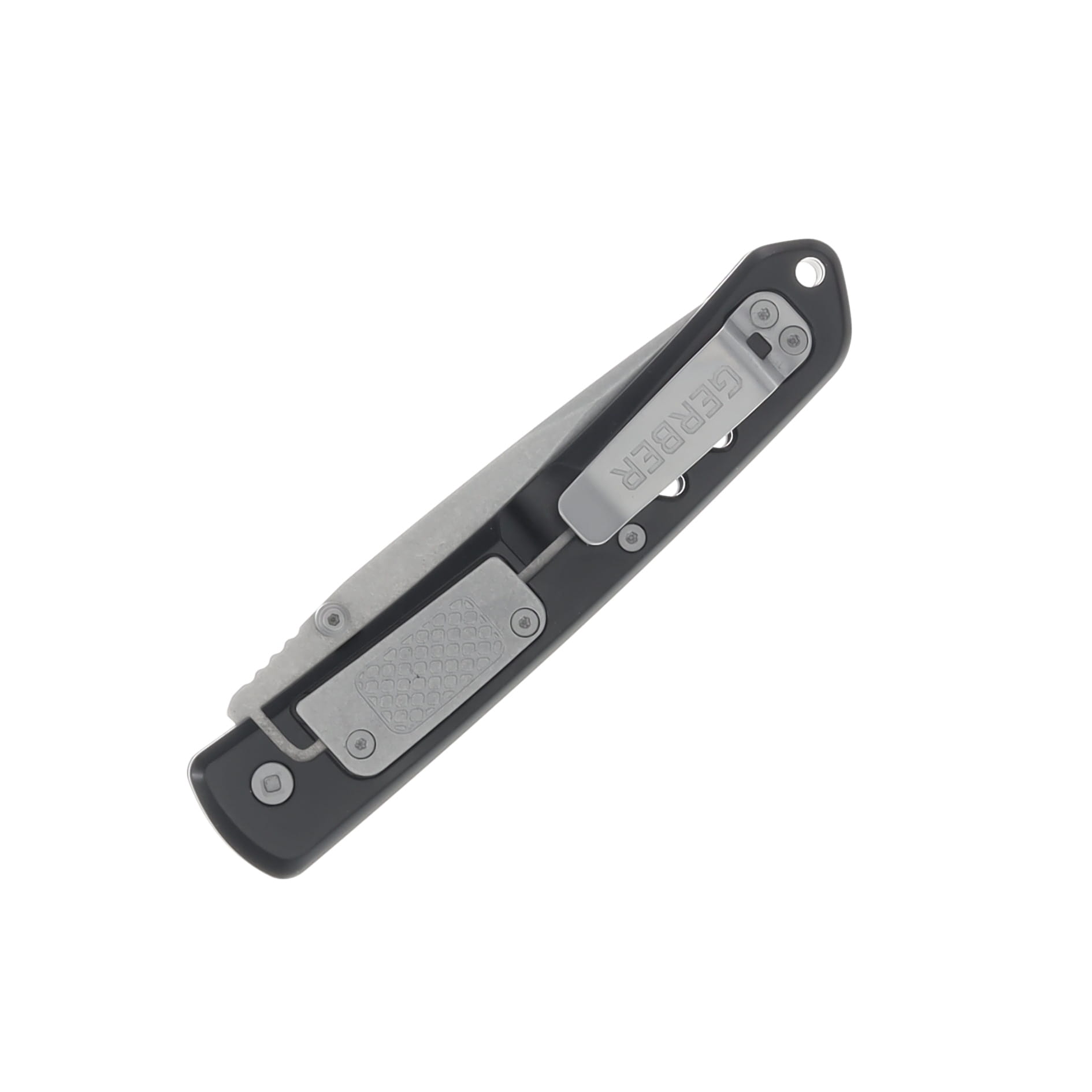 Gerber Affirm Folding Knife Urban Blue 1.9 Inch Plain Satin Clip Point G1074310 View 3