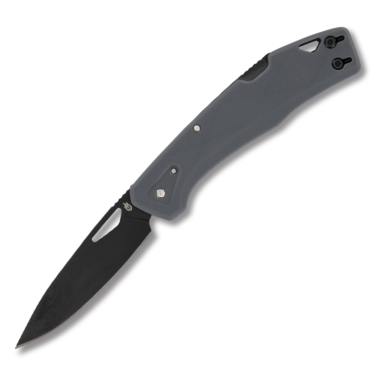 Gerber Knives LST Grey Folding Knife GFN 2.5in Stonewash Clip Point Blade G1074524 View 1