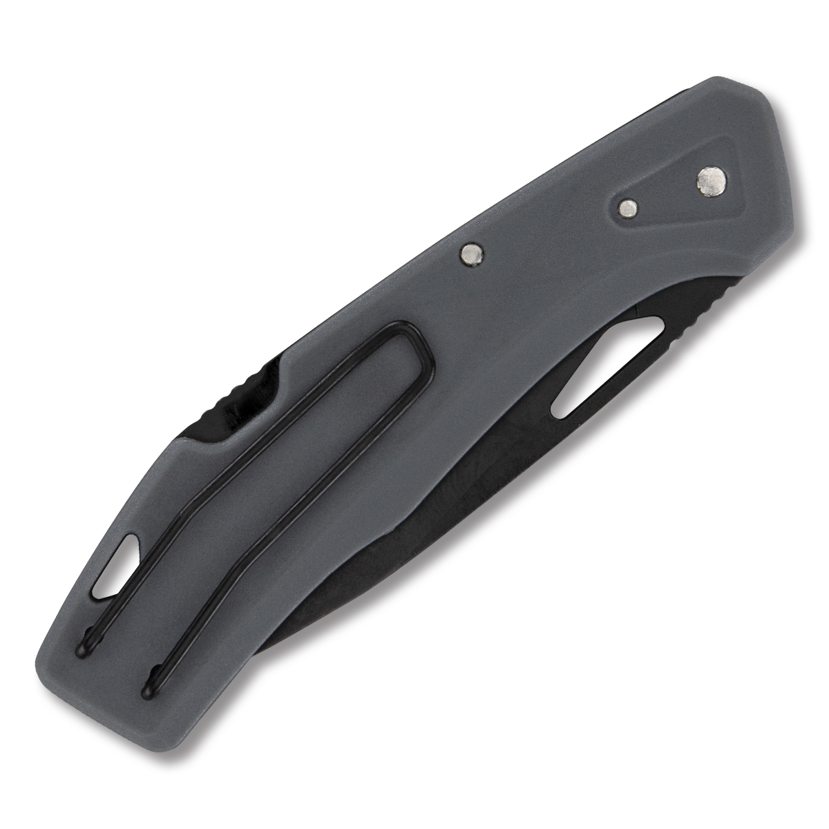 Gerber Knives LST Grey Folding Knife GFN 2.5in Stonewash Clip Point Blade G1074524 View 4