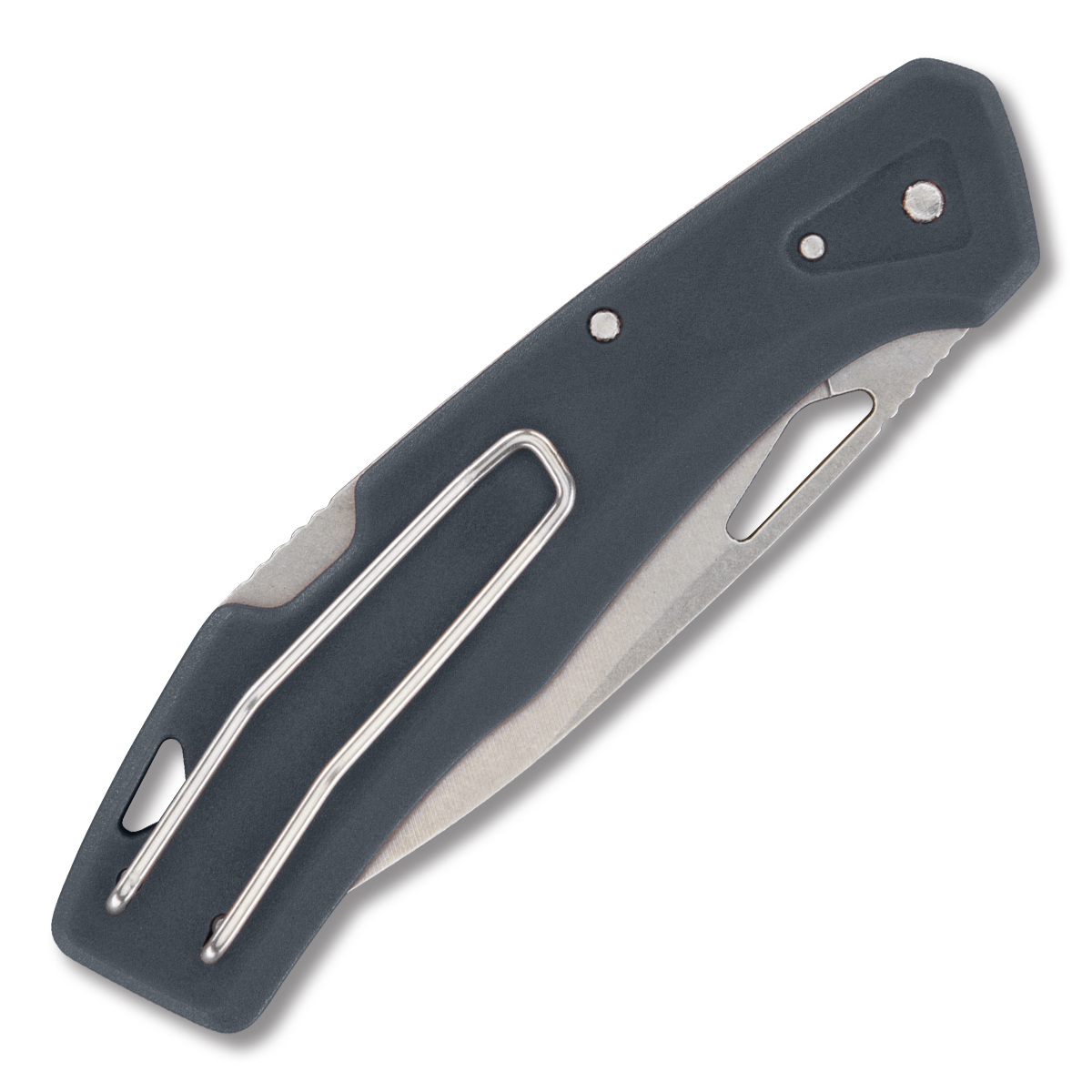 Gerber LST Urban Blue Glass Filled Nylon Handle 440A Blade Mini Blister Pack G1074527 View 4