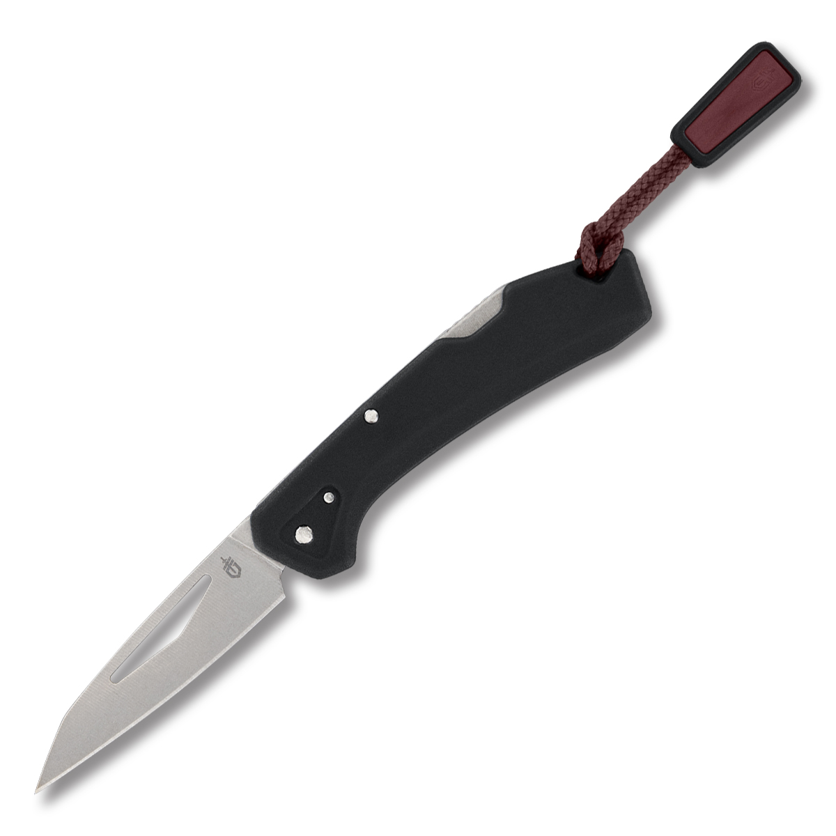Gerber LST Mini Black Glass Filled Nylon Handle 440A Blade Blister Pack G1074528 View 1