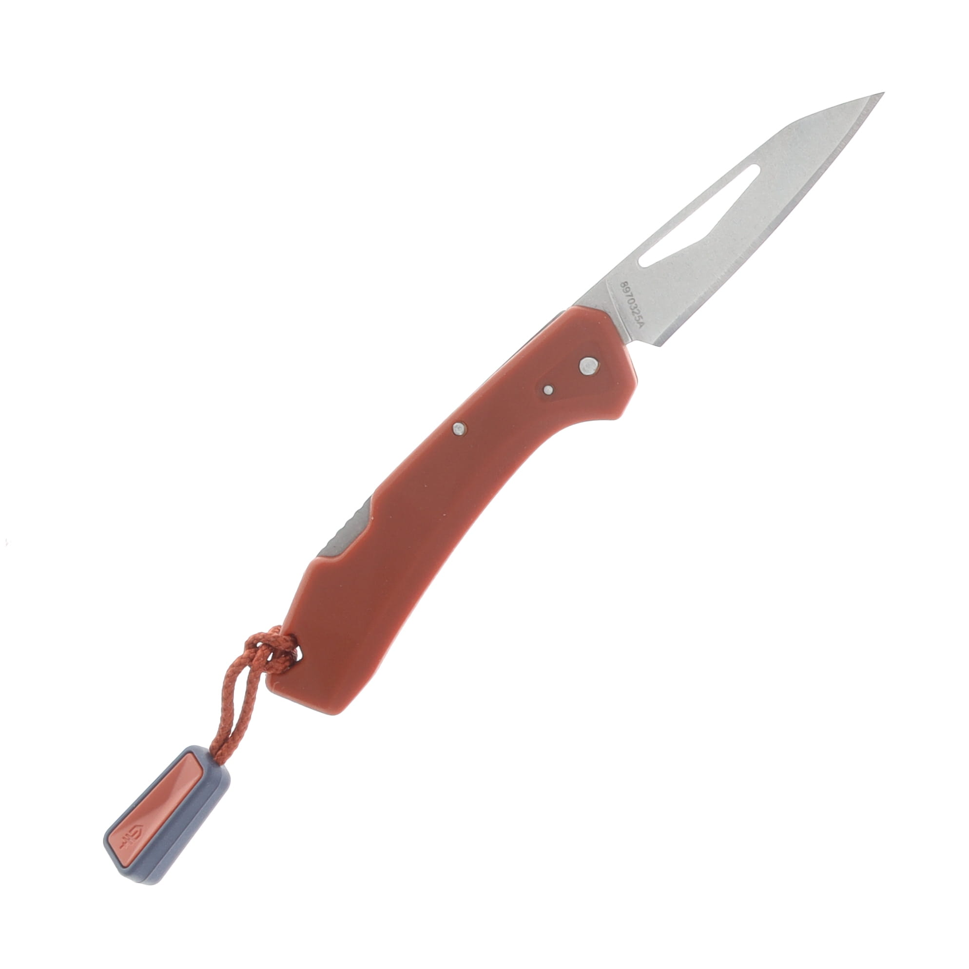 Gerber LST Mini Burnt Orange 1.9 Inch Plain Satin Modified Wharncliffe G1074534 View 2