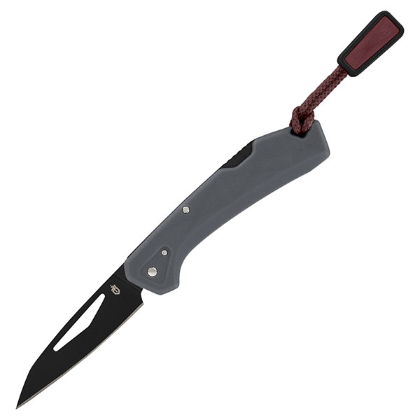 Gerber LST Mini Grey Glass Filled Nylon Handle 440A Blade Mini Blister Pack G1074537 View 1
