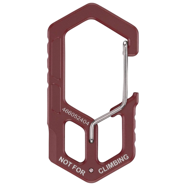 Gerber Carabiner Keychain Drab Red Backer Card G1075356 View 3