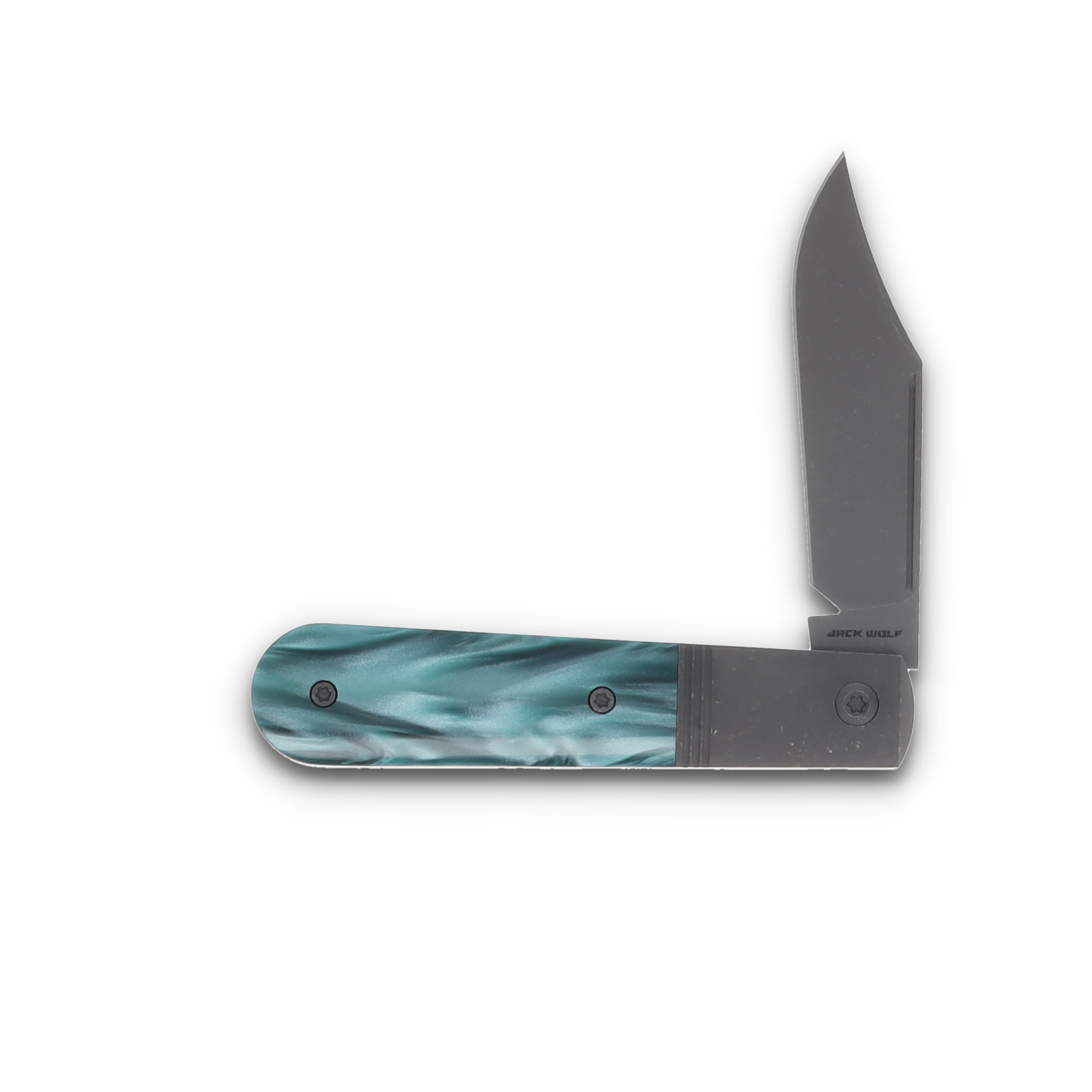 Jack Wolf Big Bro Jack Folding Knife Oz Green Kirinite BIGBR-02-KIR-OZ-GRN View 3