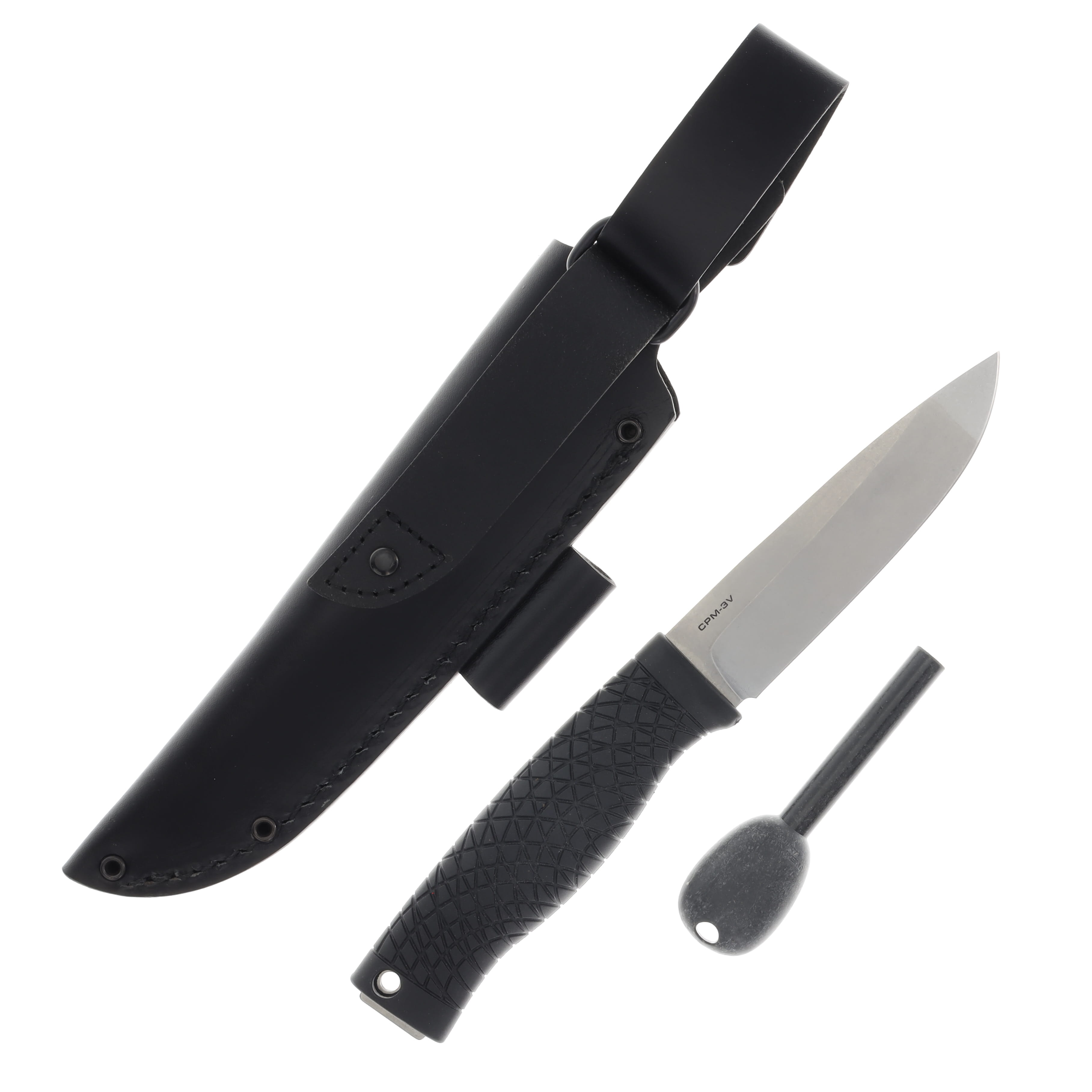 Boker Bronco Fixed Blade Knife 4.45 Inch Plain Uncoated Drop Point BK121504 View 2