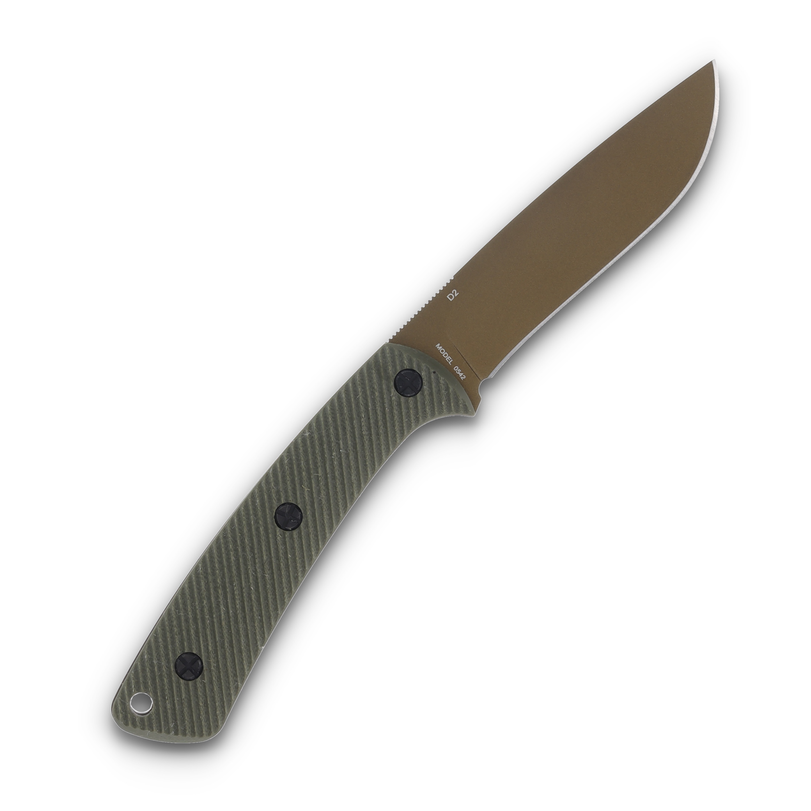 Browning Back Country MD Fixed Bld ODG G-10 3.5” Bronze Ceramic D2 Drop Pt BR0542B View 4