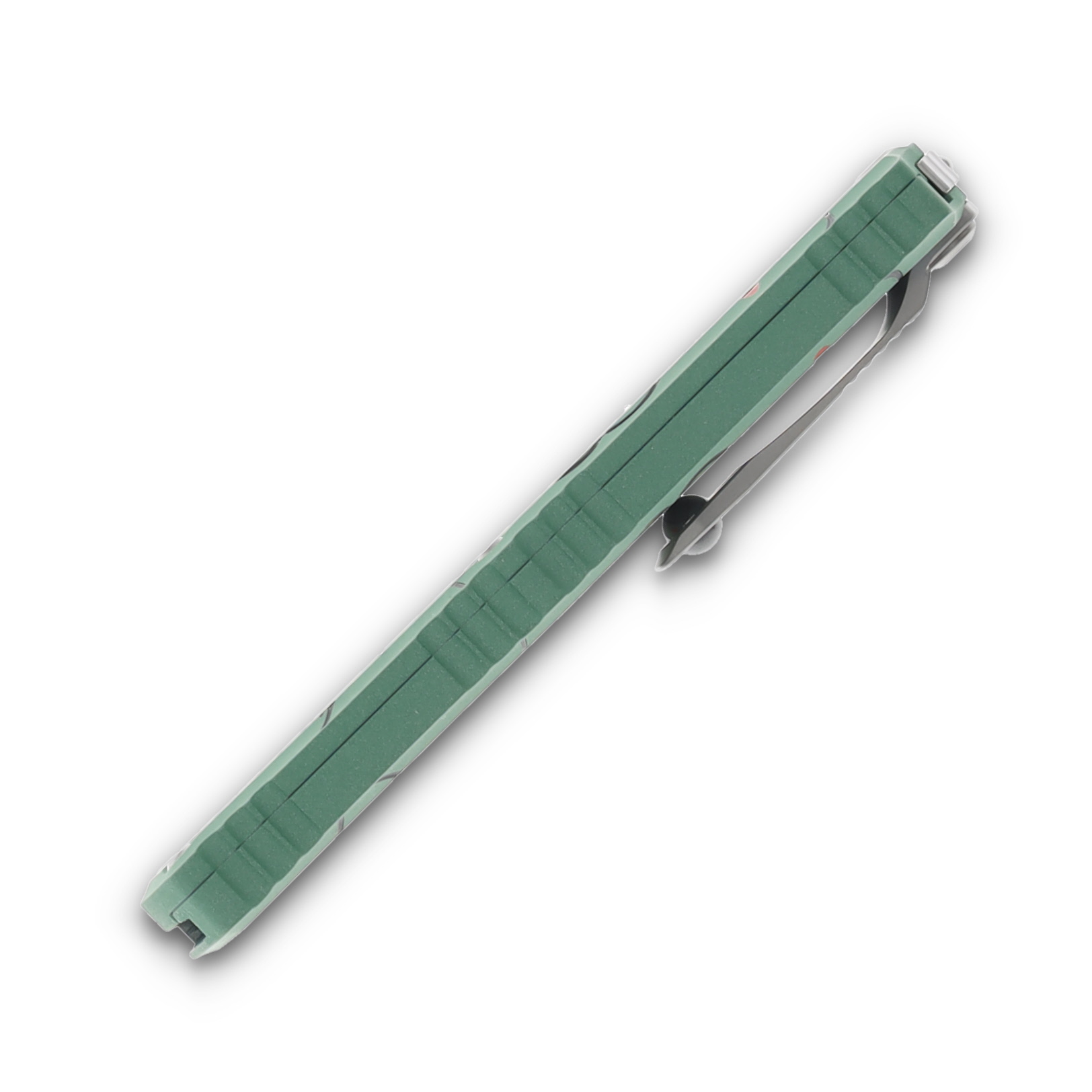 Microtech Mini Hera II OTF Automatic Christmas 2024 Special Edition Green AUMT1702M10GRCMAS View 6