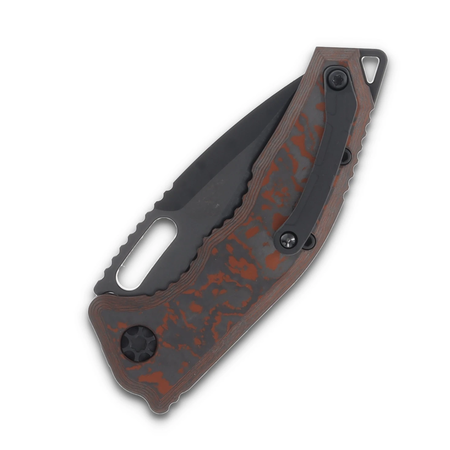 Heretic Medusa Auto Tanto DLC Standard Blood Red Carbon Camo HO11-6A-RDCC View 4