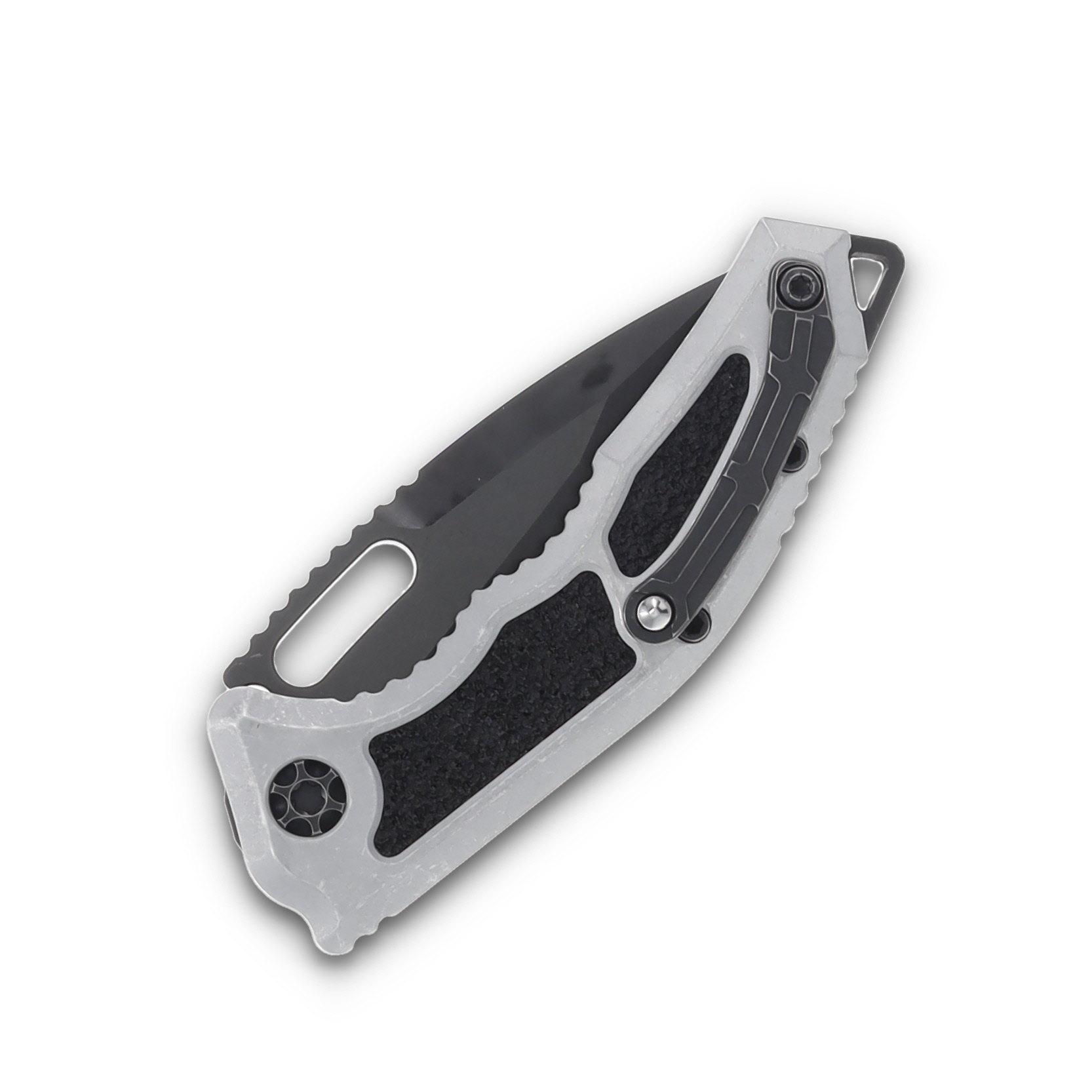 Heretic Medusa Auto Tanto DLC Standard Blizzard Worn Chassis H011-6A-BLZ View 4