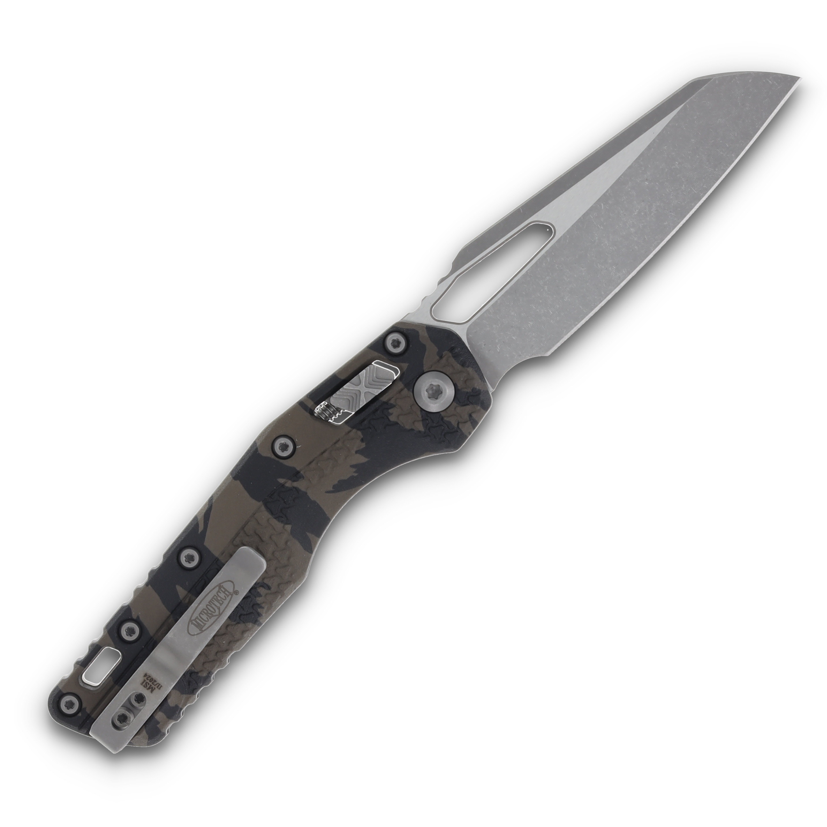 Microtech MSI RAM-LOK Folding Knife Apocalyptic/Tiger Camo MT210T10APPMTRC View 2