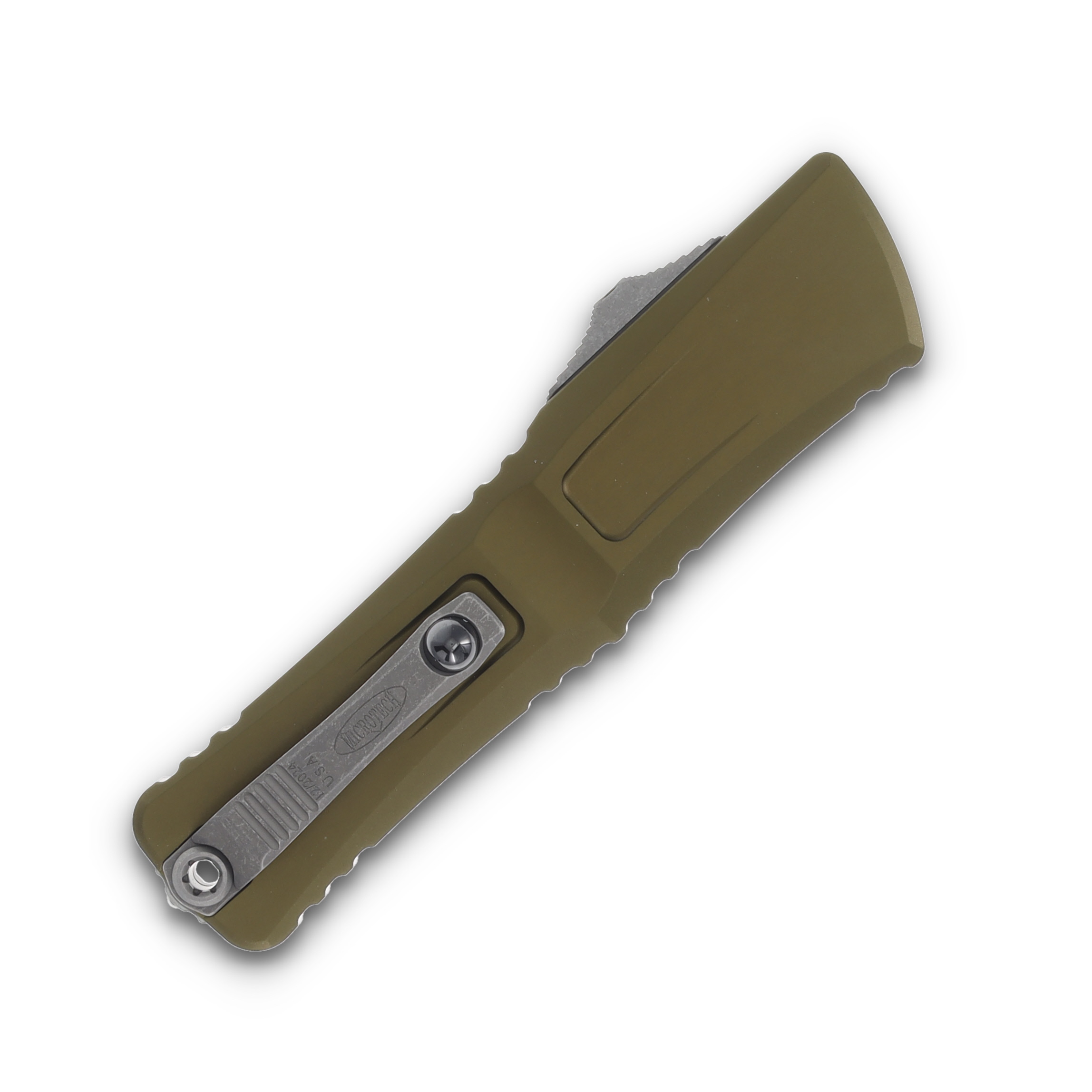 Microtech Combat Troodon Gen III OD Green OTF Auto 4in Apocalyptic Tanto Blade AUMT114410APOD View 4