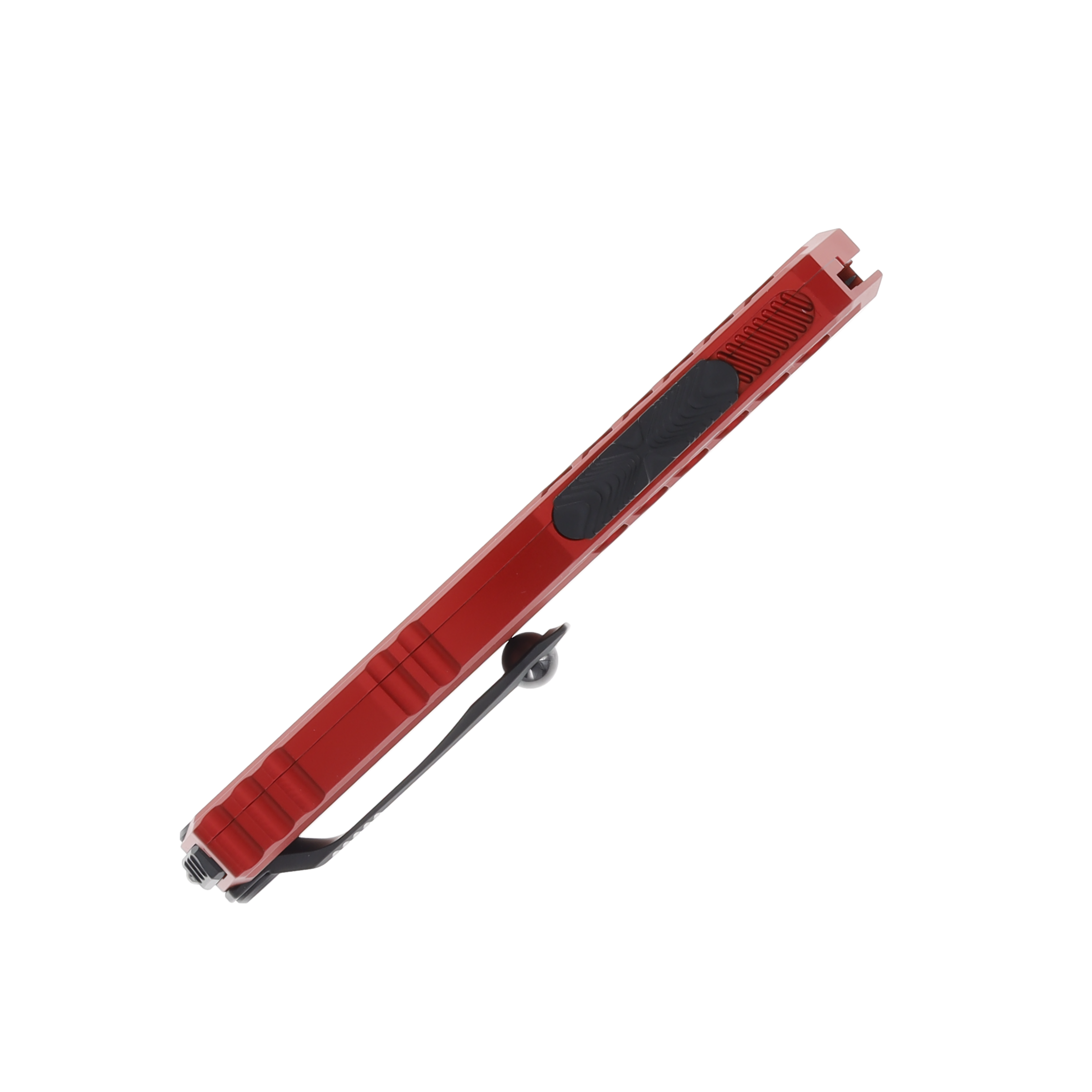 Microtech Cypher II OTF Automatic Knife Black Standard/Red AUMT12411RD View 6