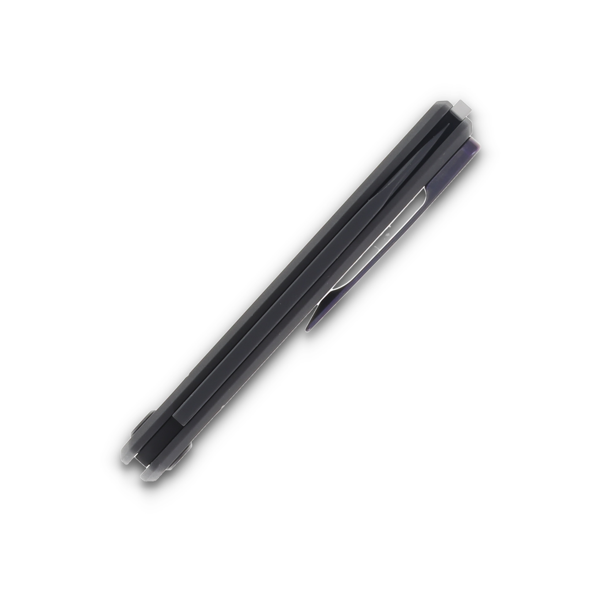 Medford Gentleman Jack 2 Violet Bolsters Black 3.1in DLC Drop Point Blade MK2114PD-31A6-TPC3-Q4 View 7