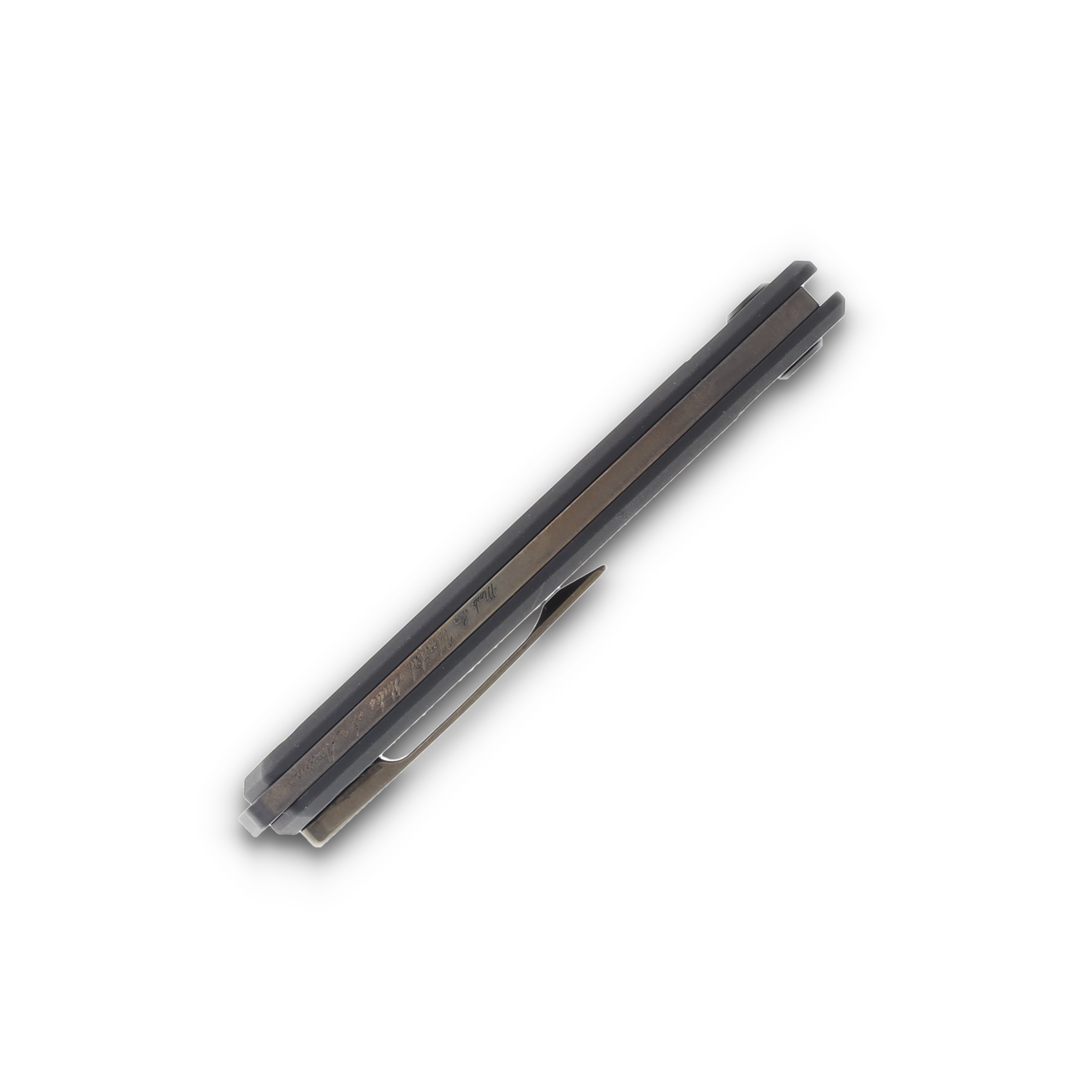 Medford Gentleman Jack 2 Bronze Bolsters Black 3.1in DLC Tanto Blade MK2114PT-31A6-TPC1-Q4 View 8