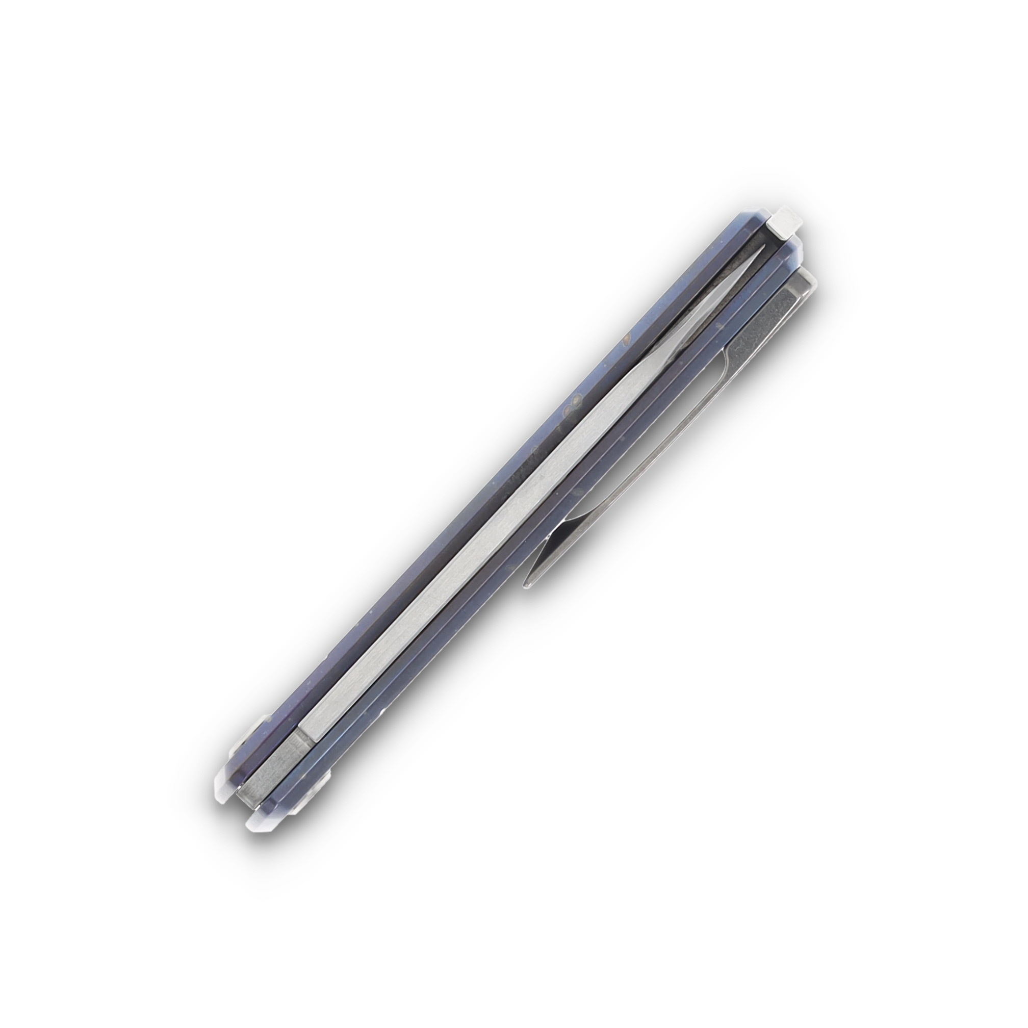 Medford Gentleman Jack 2 Slip Joint Galaxy Flamed Titanium 3.1" Tumbled Drop Pt MK2114TD-03FL-TSCS-Q4 View 8