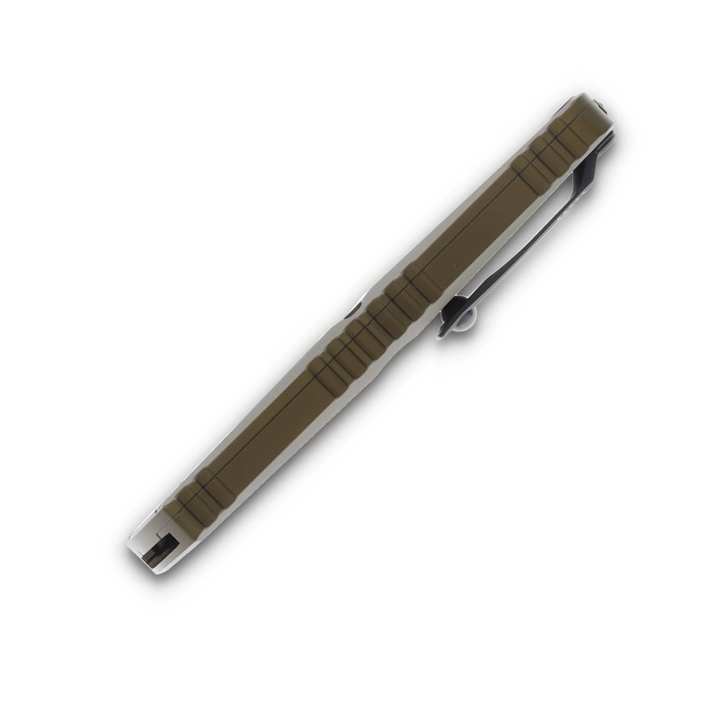 Microtech Combat Troodon Gen III T/E Black Full Serrated OD Green AUMT11443OD View 5